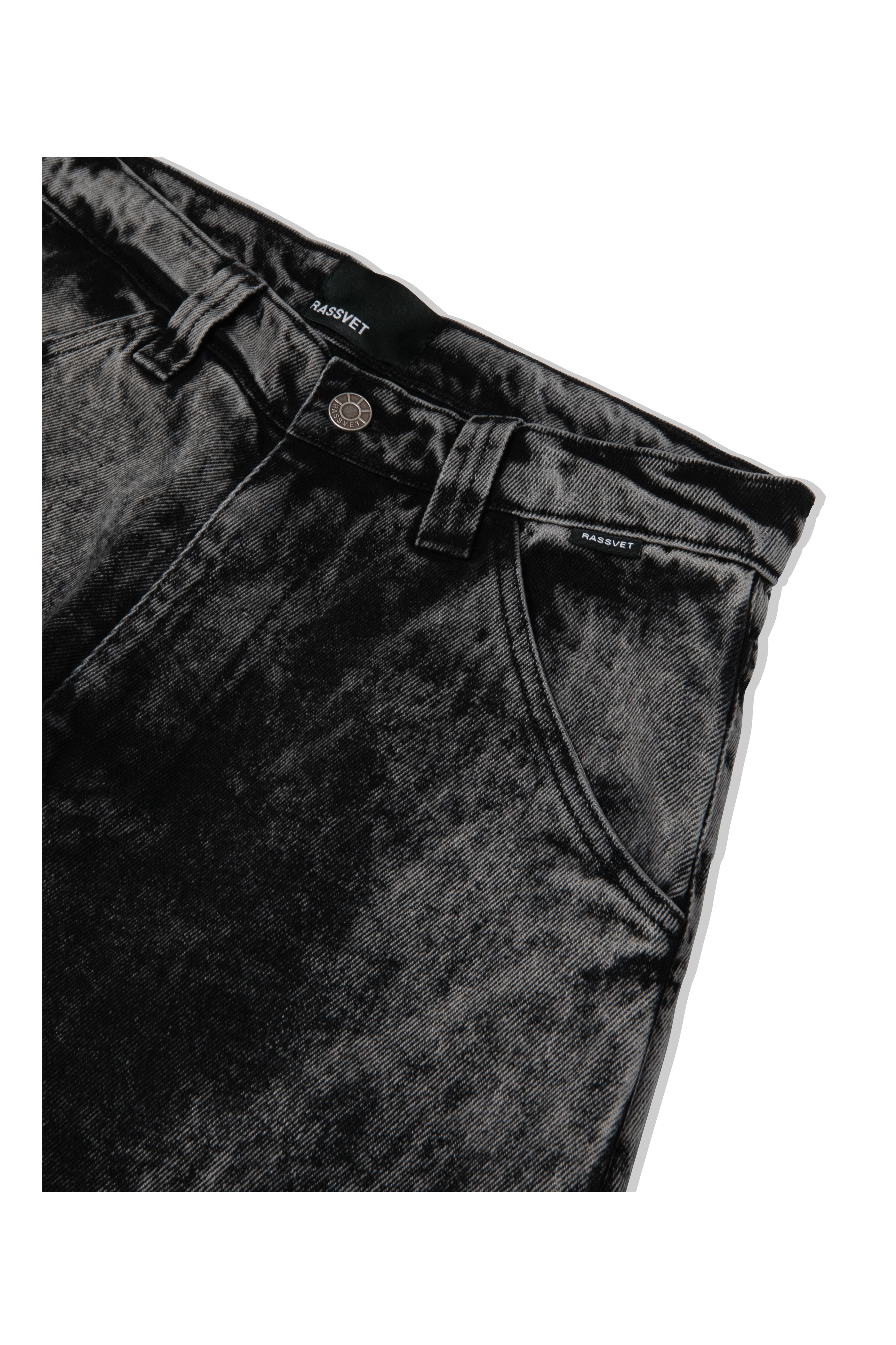 Acid Wash Carpenter Work Denim Pant Woven