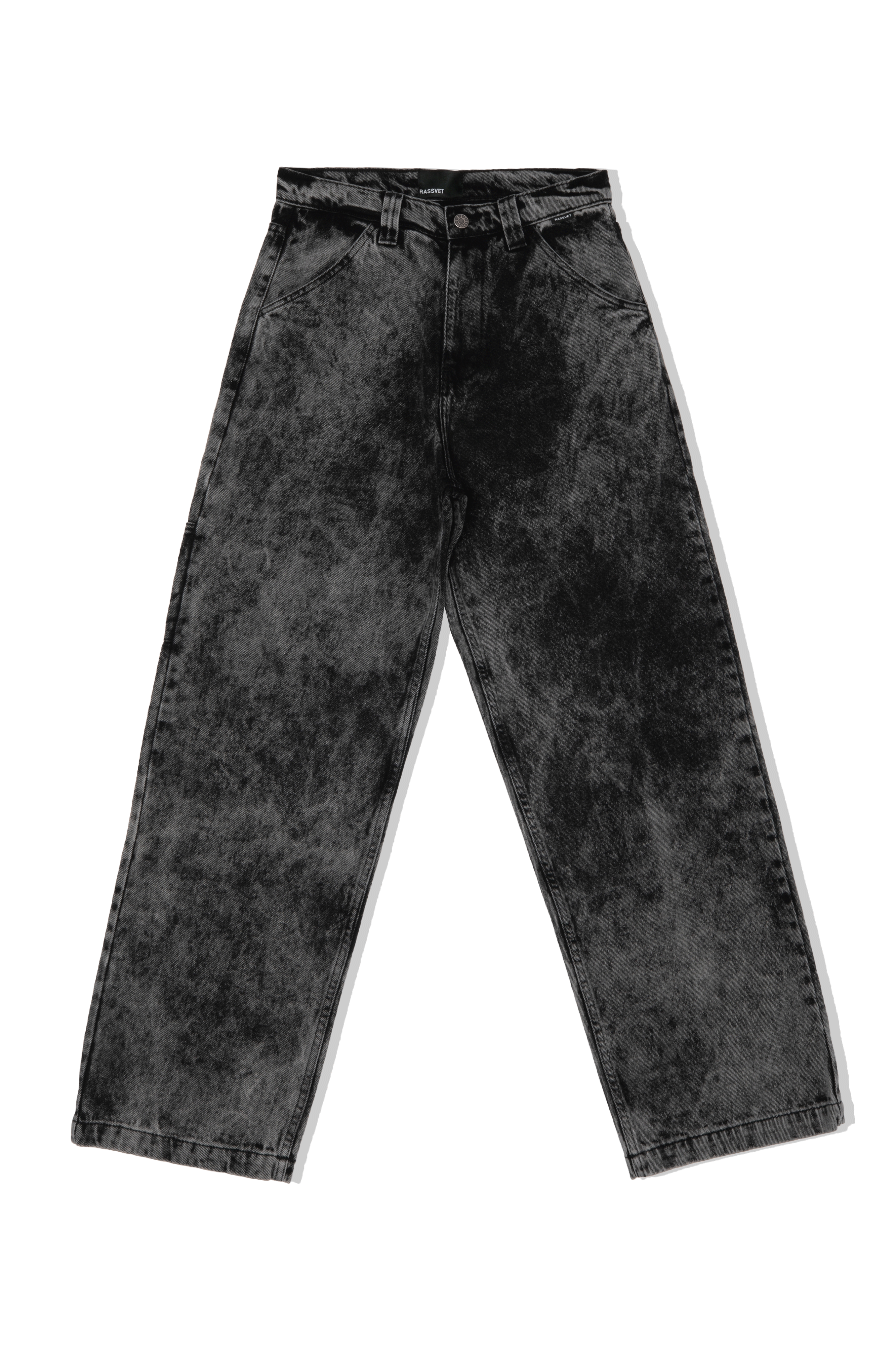 Acid Wash Carpenter Work Denim Pant Woven