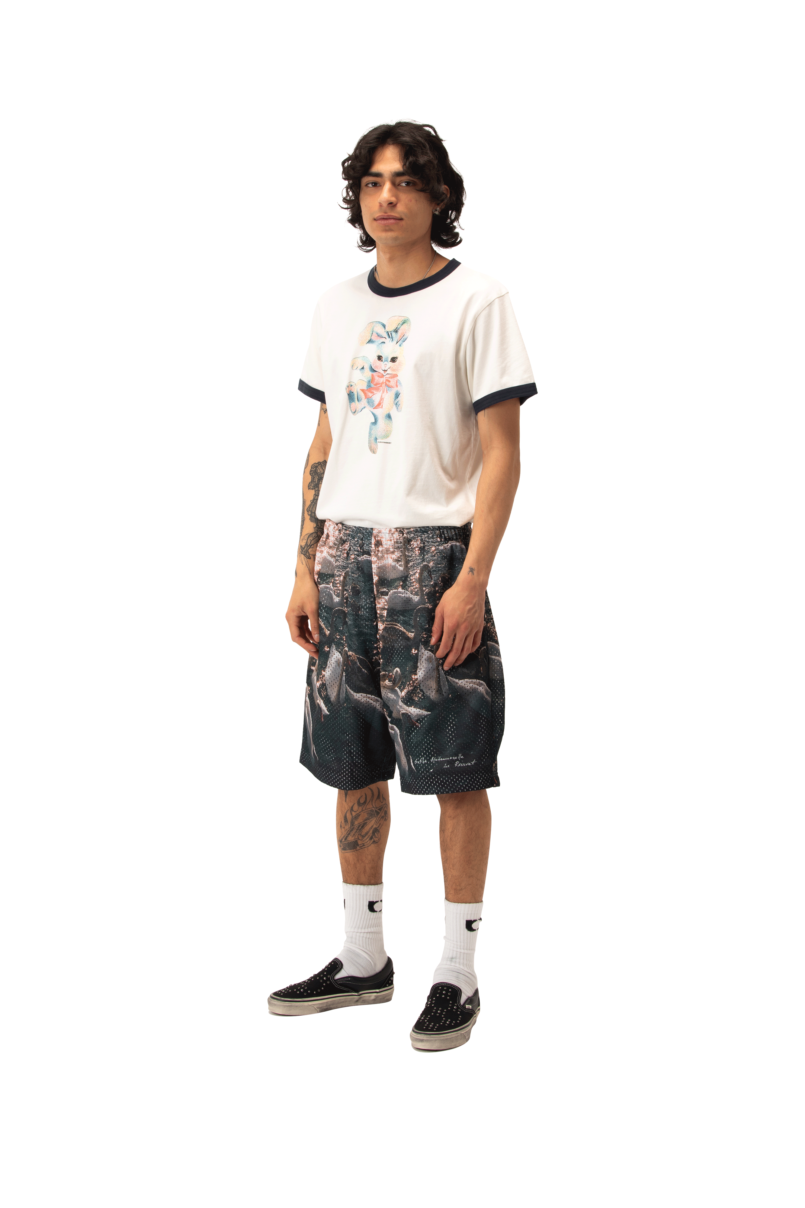 Swan Mesh Short Woven