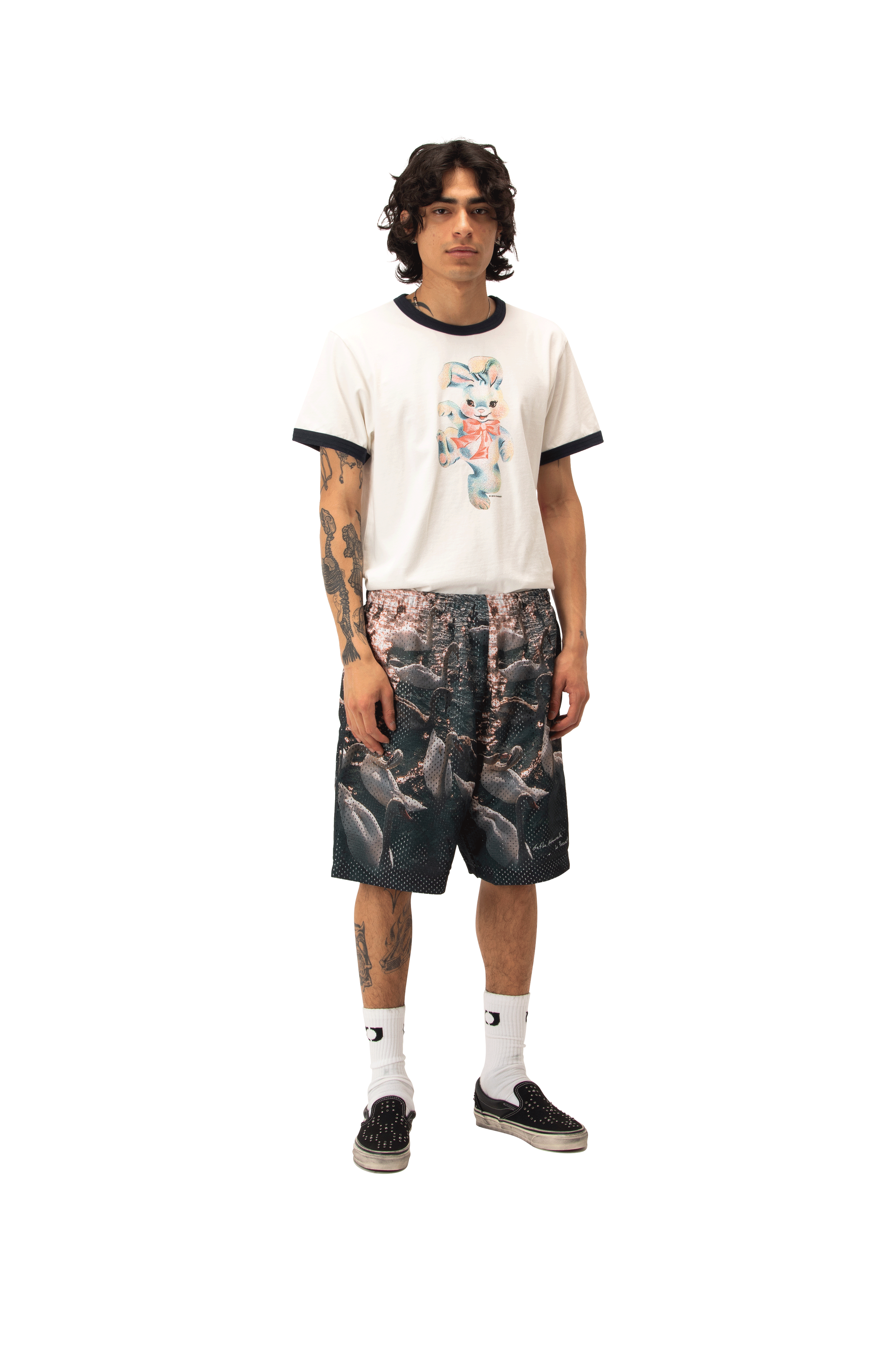 Swan Mesh Short Woven
