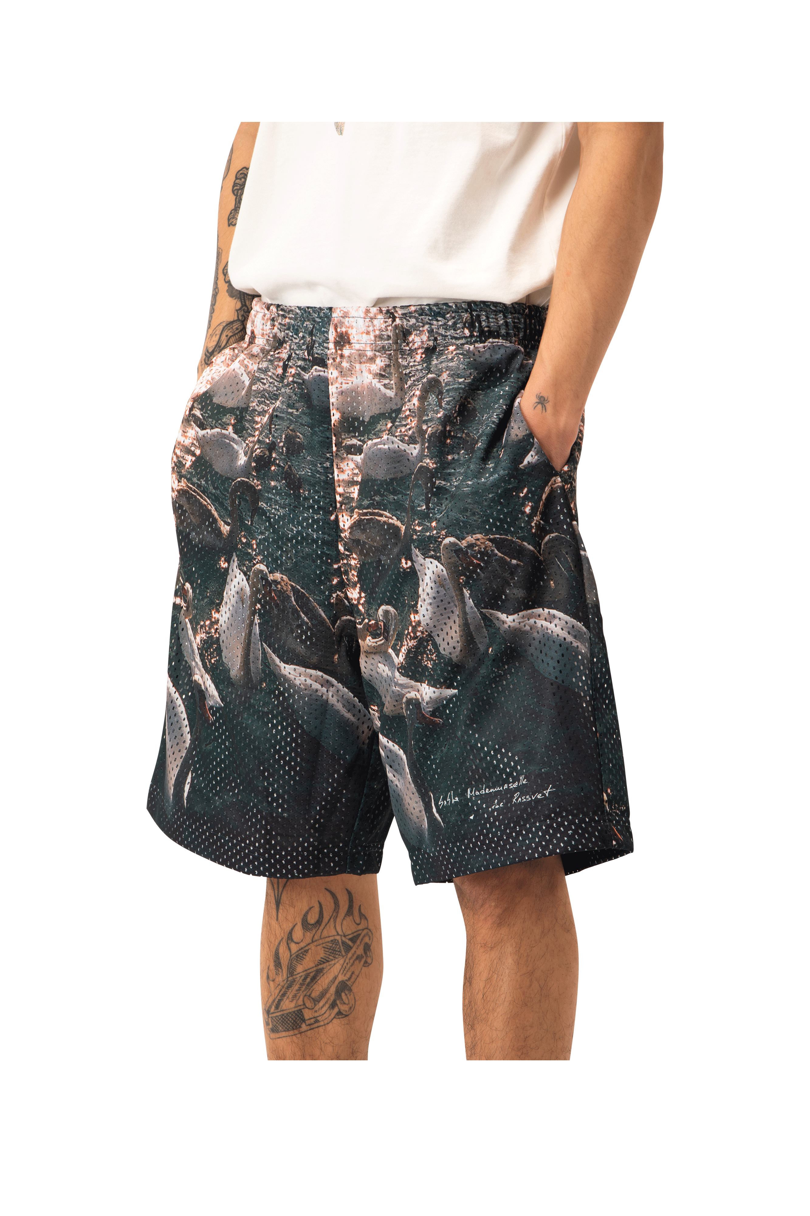 Swan Mesh Short Woven