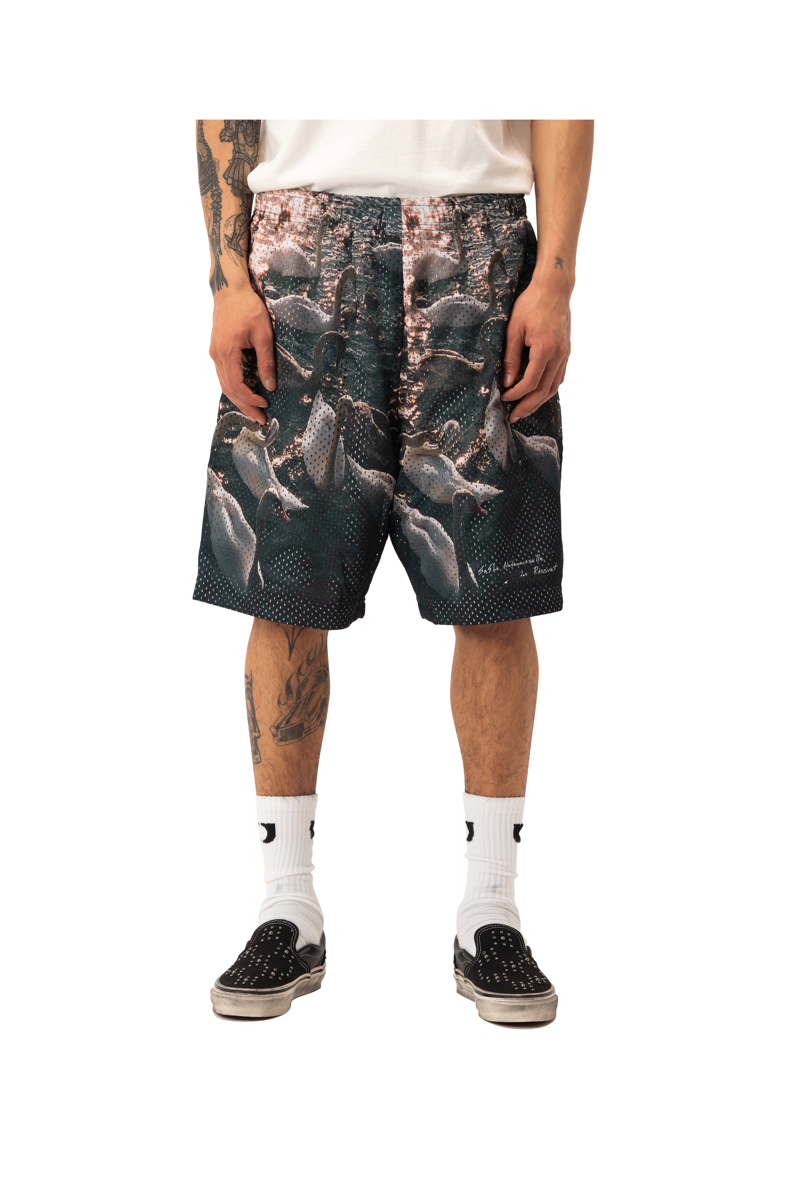 Swan Mesh Short Woven