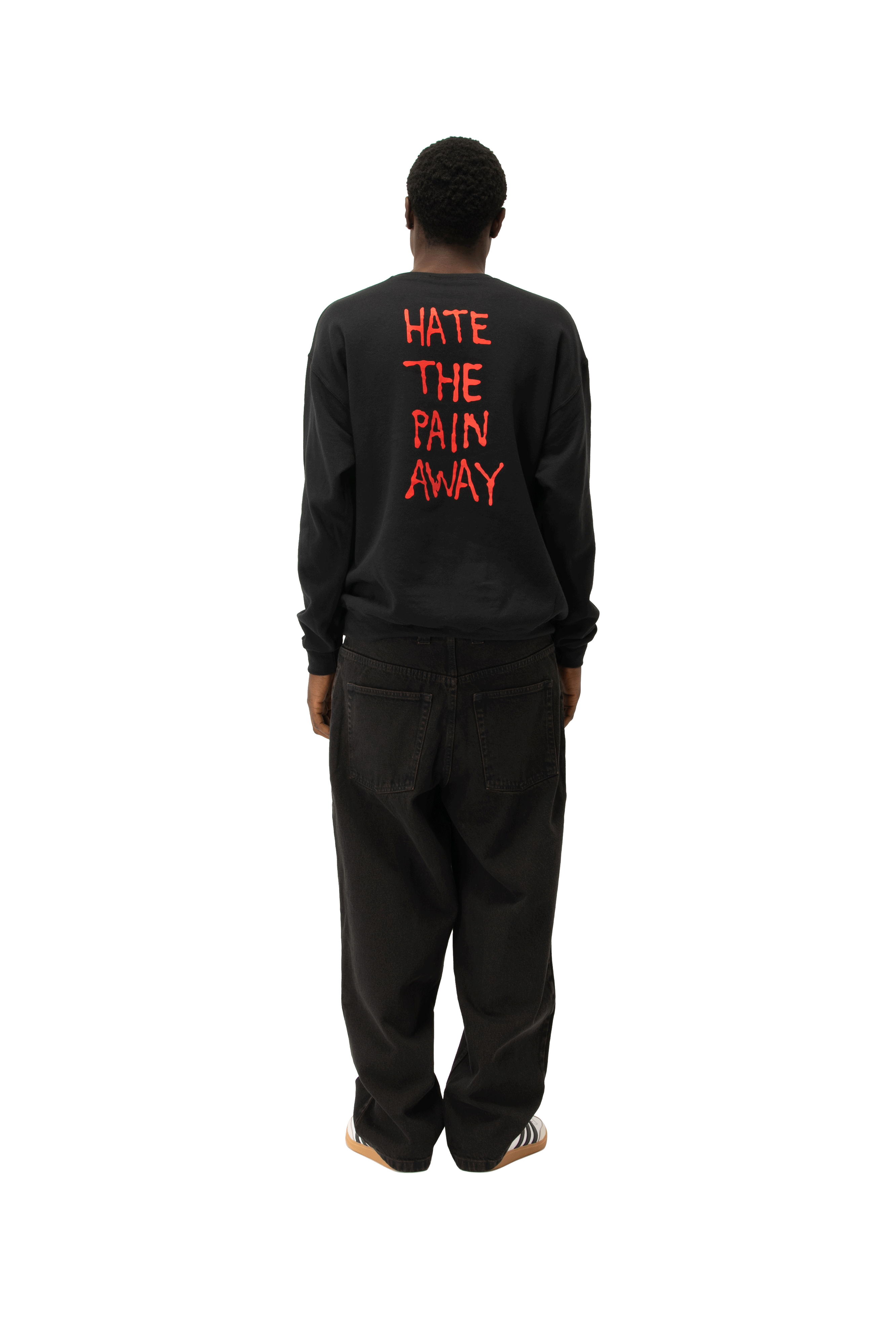 Hate The Pain Away Crewneck