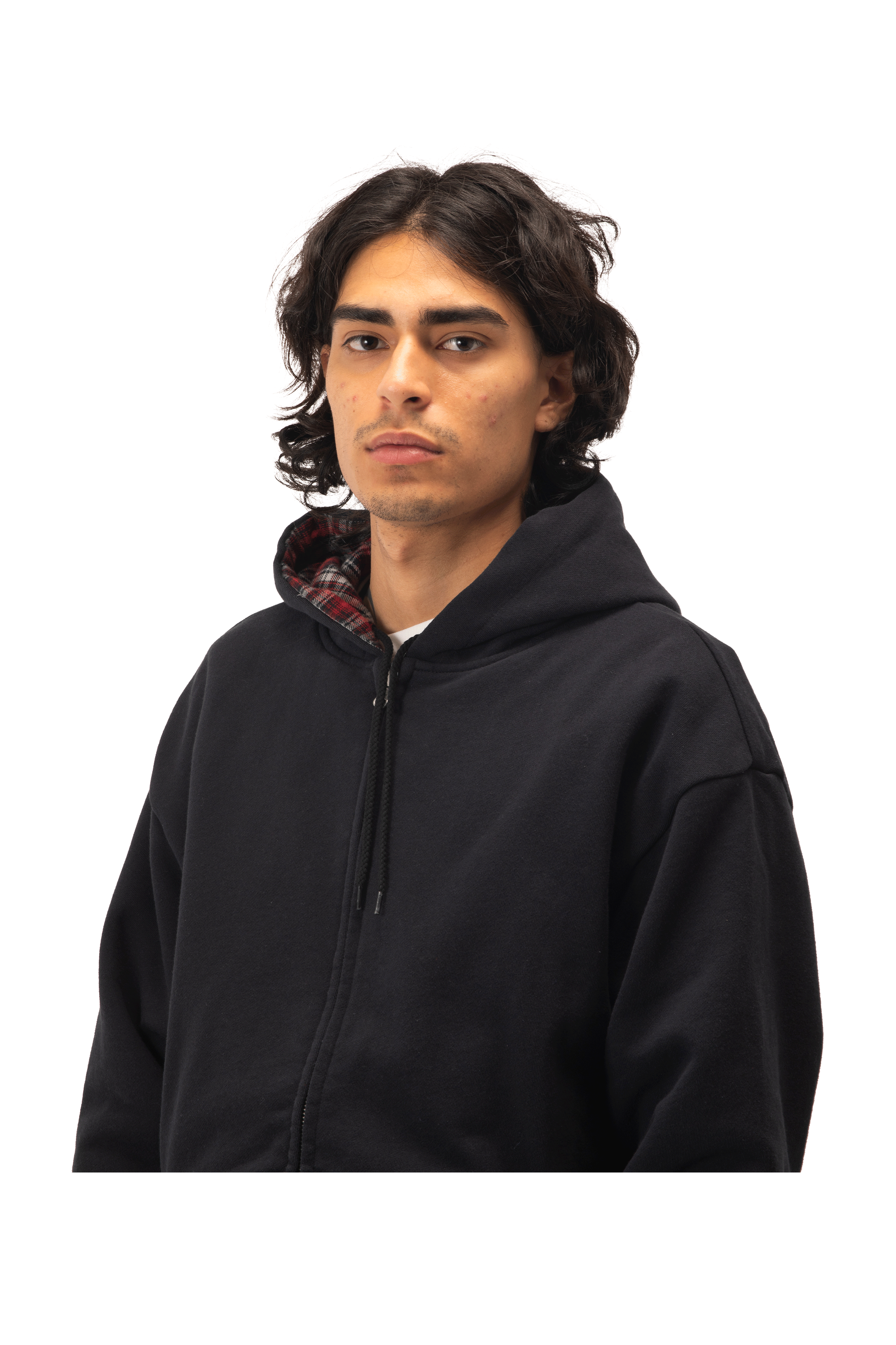Reversible Flannel Hood