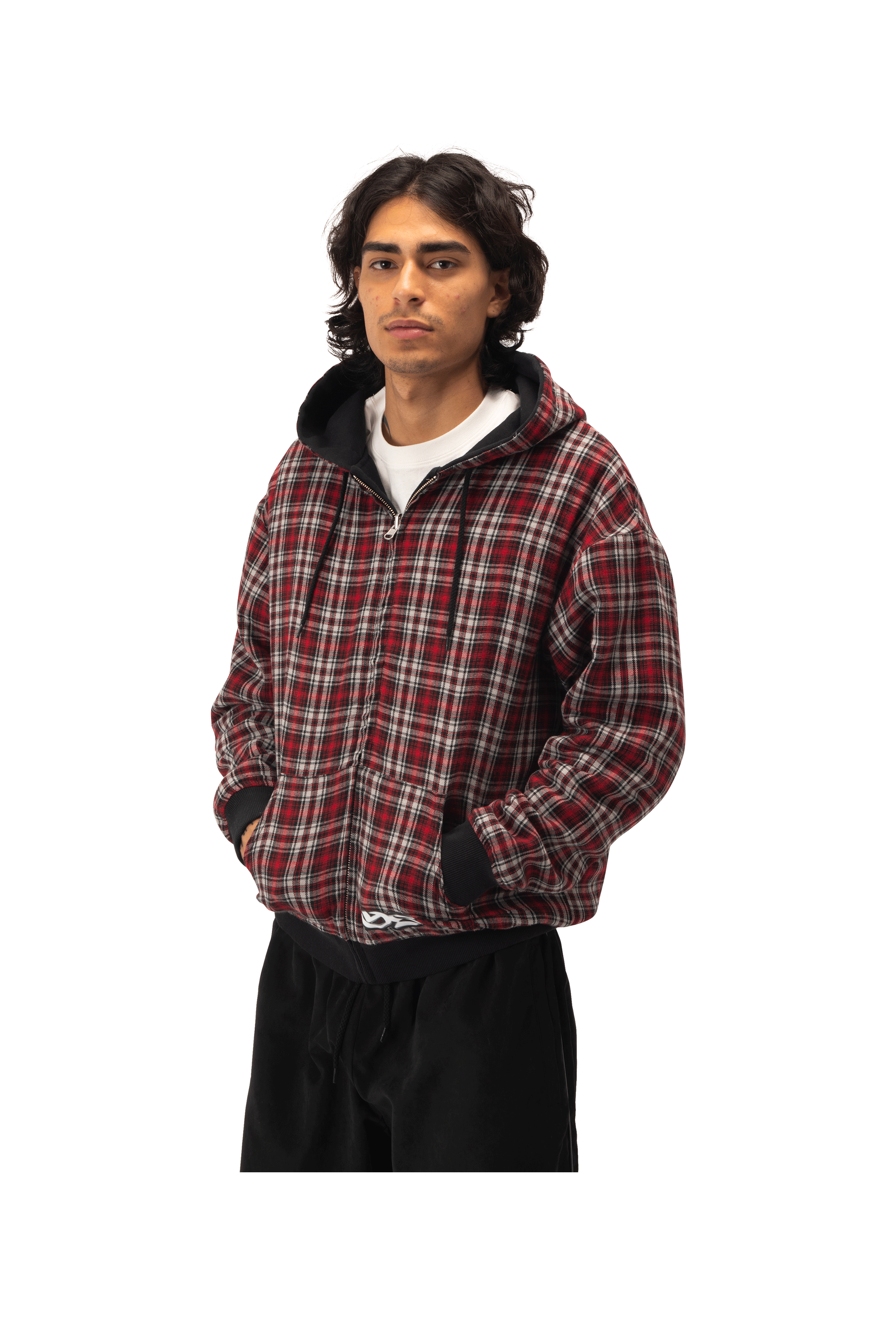 Reversible Flannel Hood