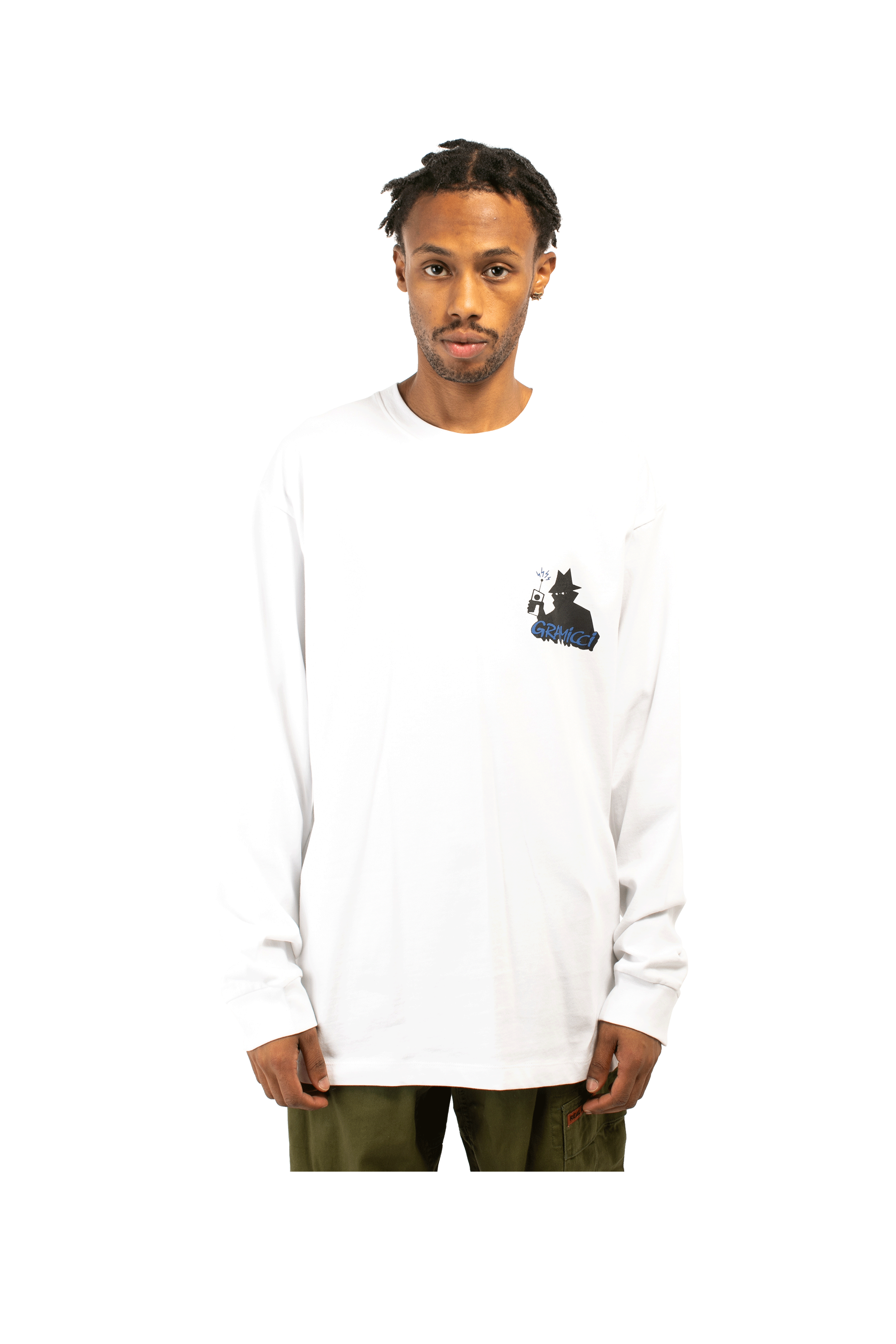 Records Longsleeve T-Shirt x Gramicci