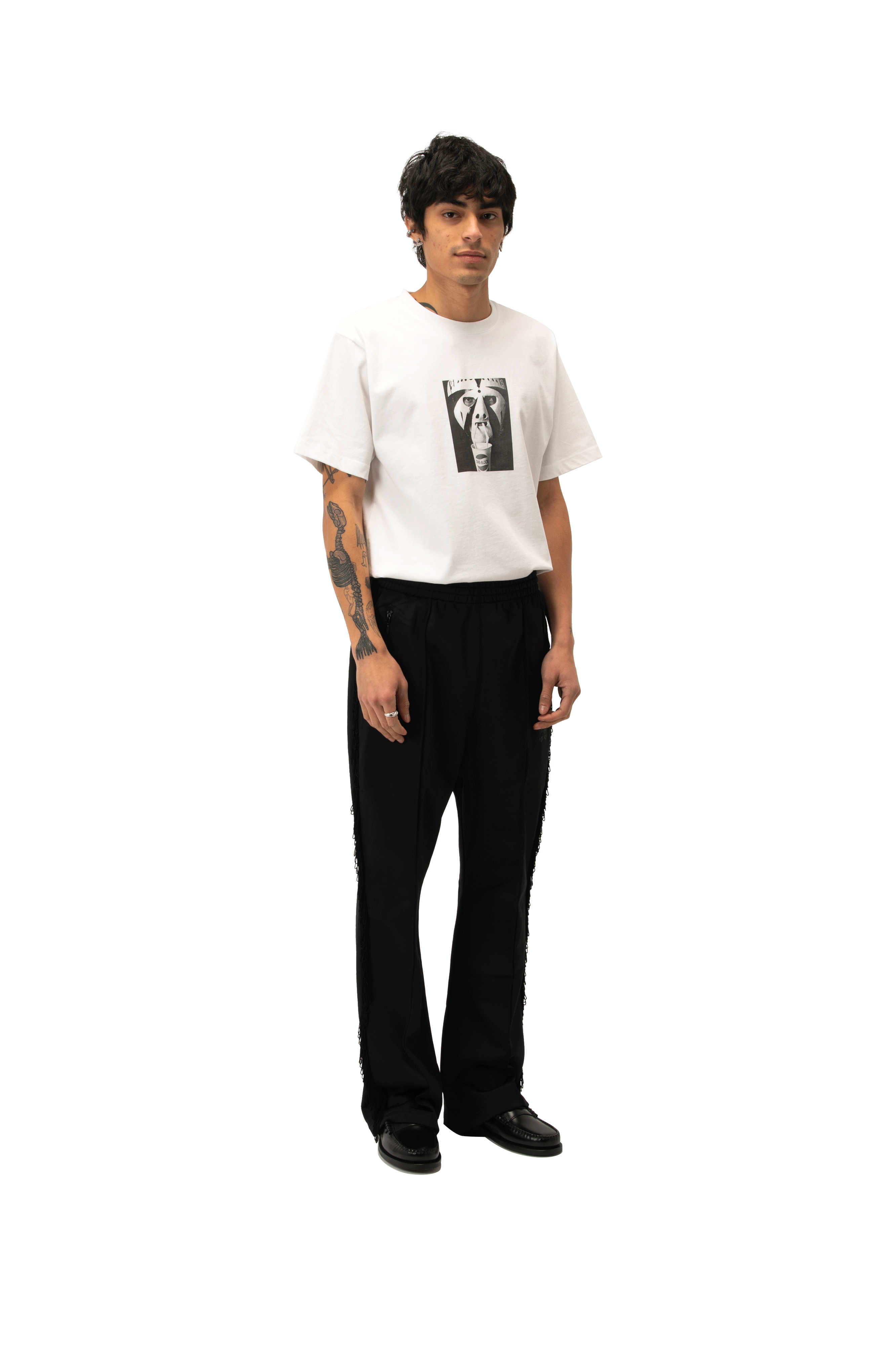 Fringe Track Pant - Tricot Jersey