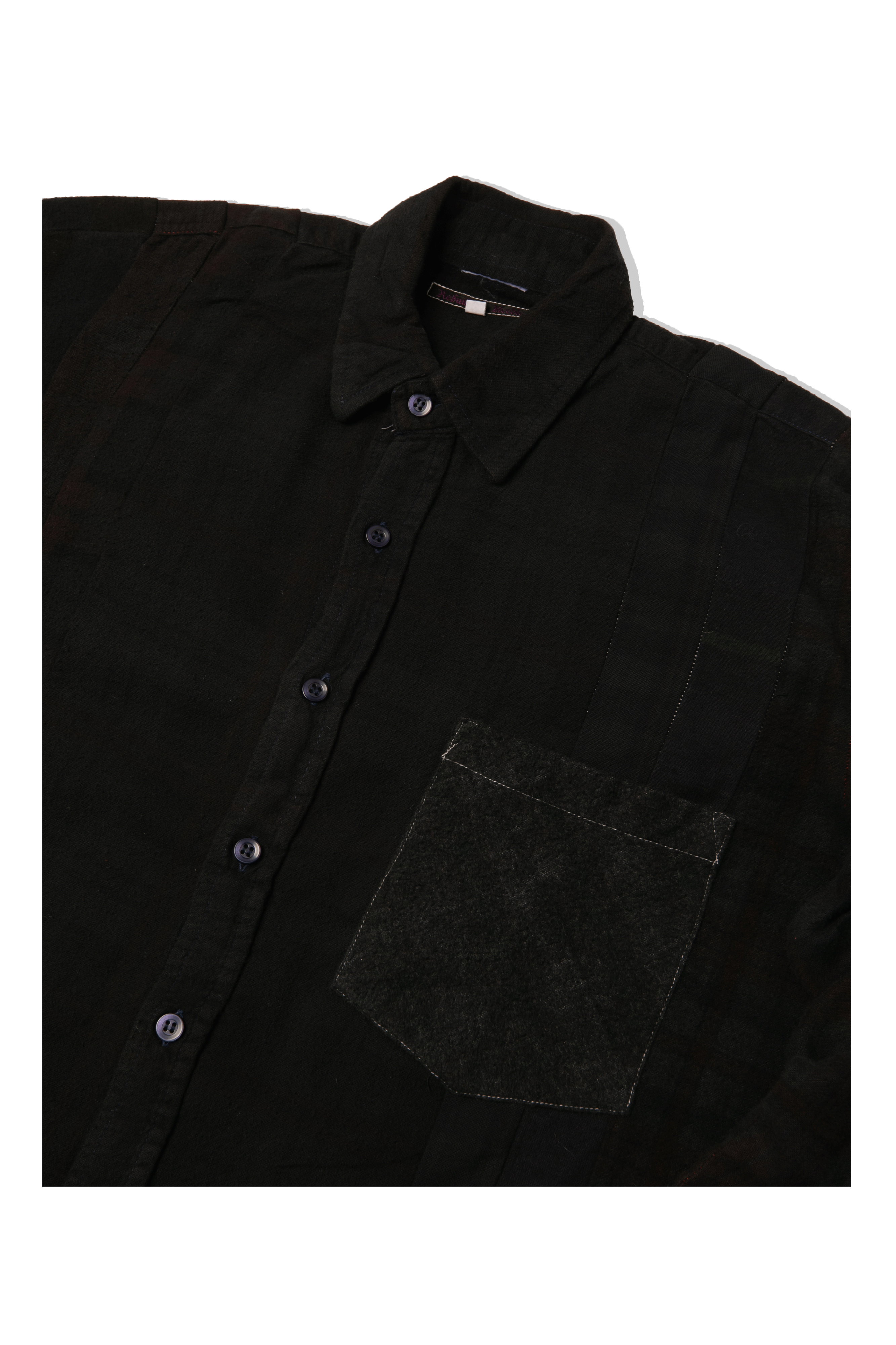 Flannel Shirt -> 7 Cuts Shirt / Over Dye