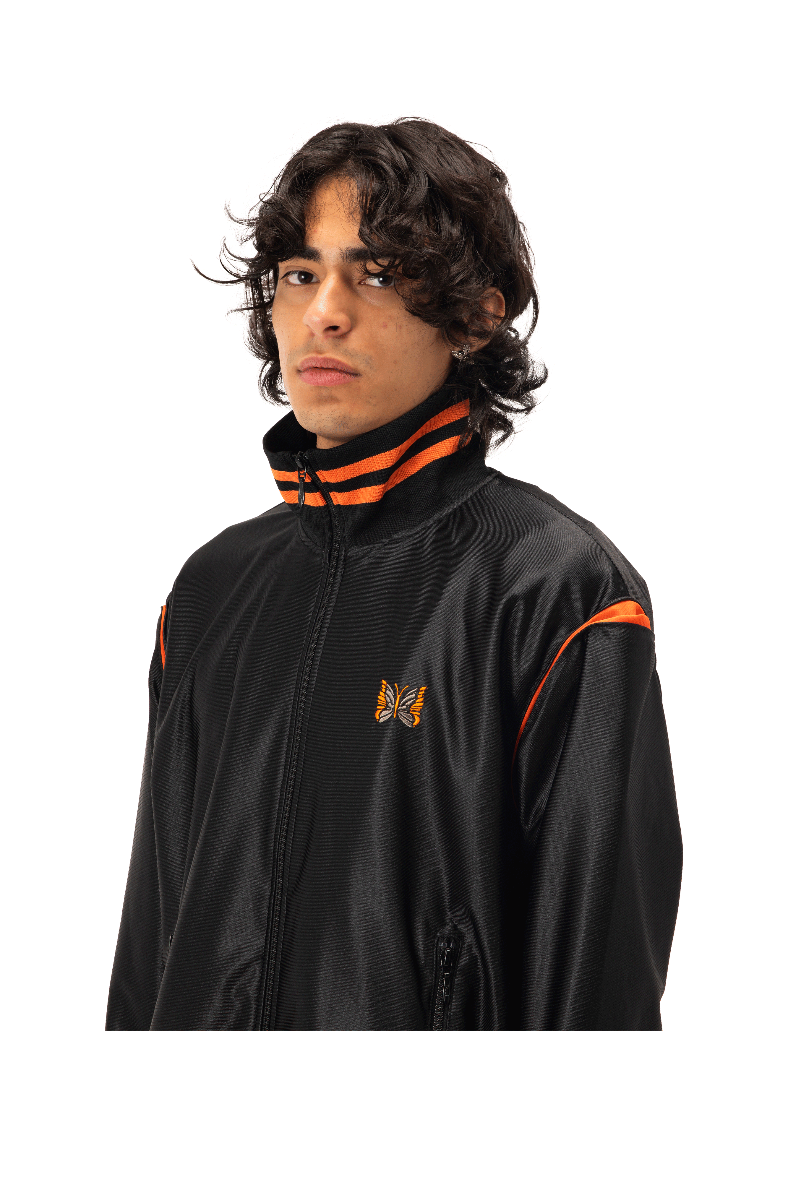 Tricot Sateen Track Jacket