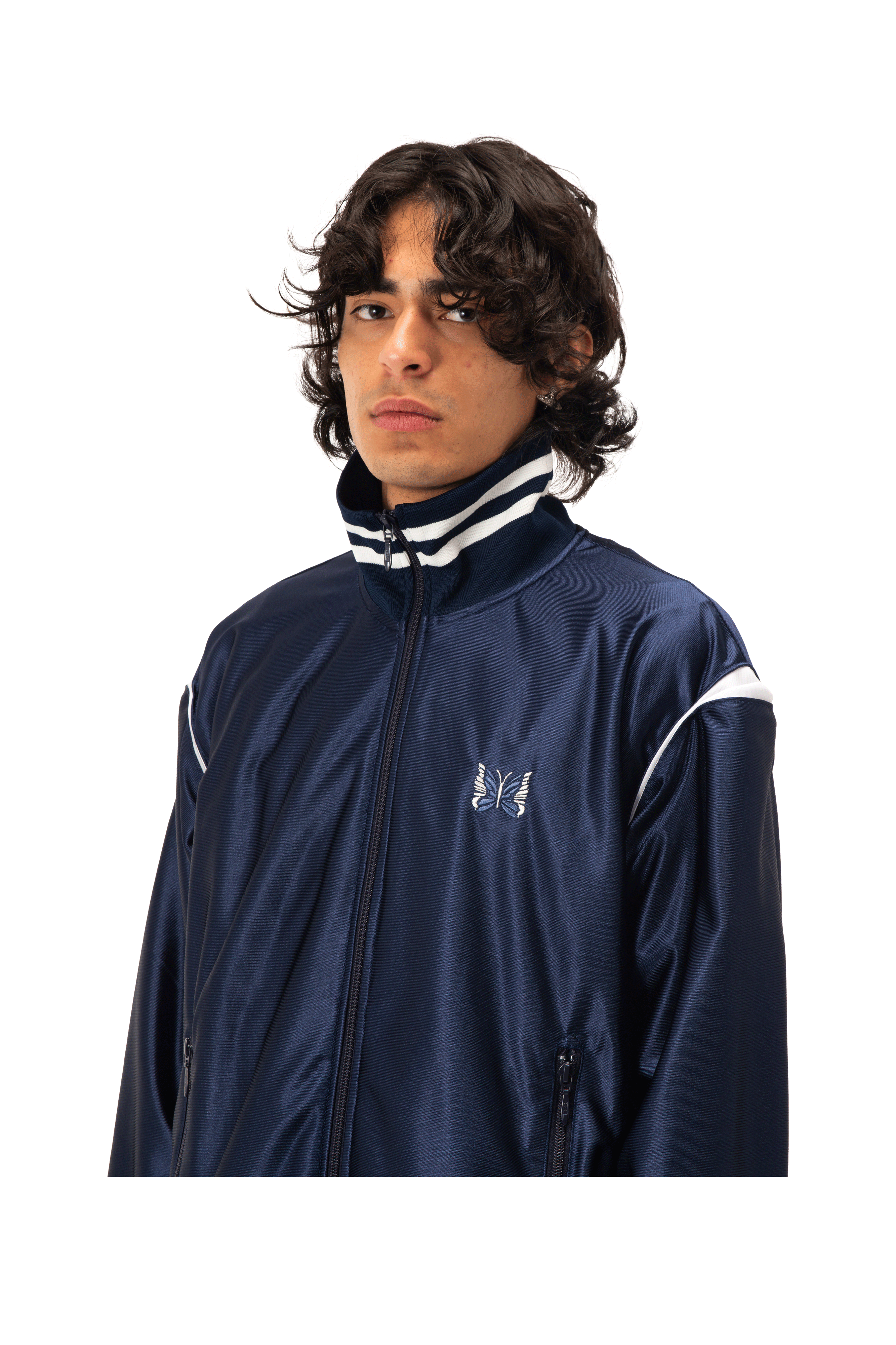 Tricot Sateen Track Jacket