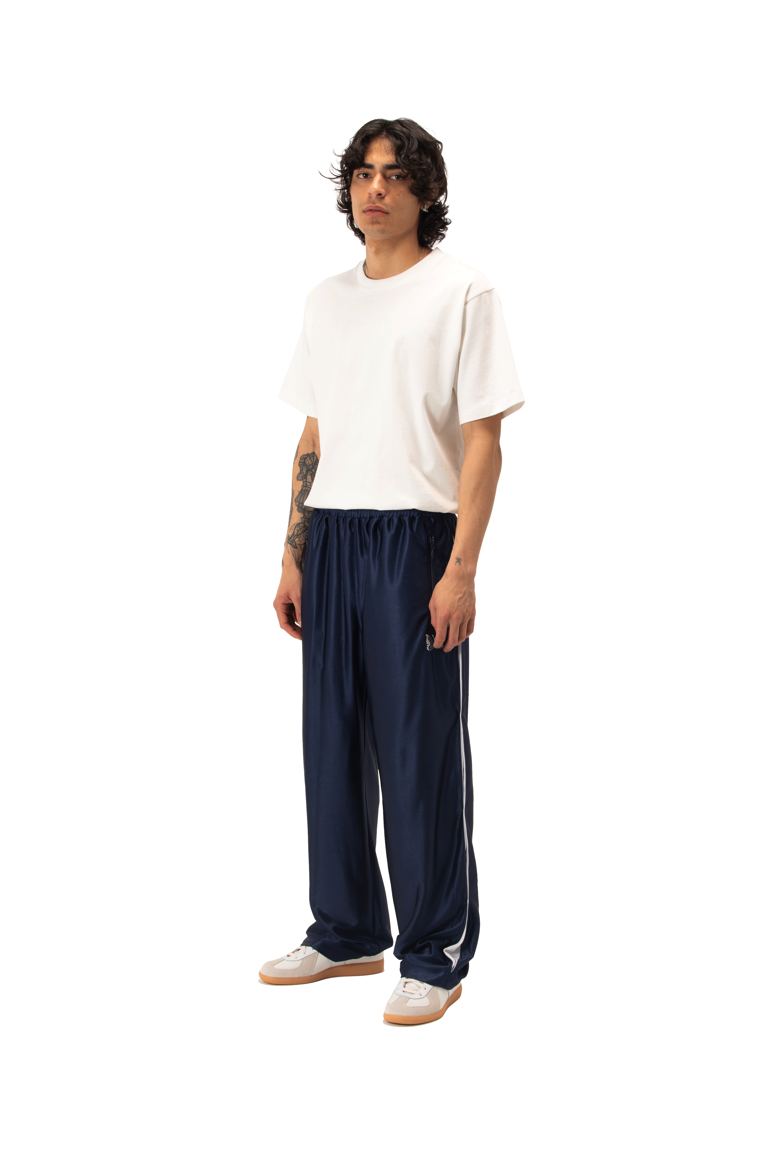Tricot Sateen Track Pant