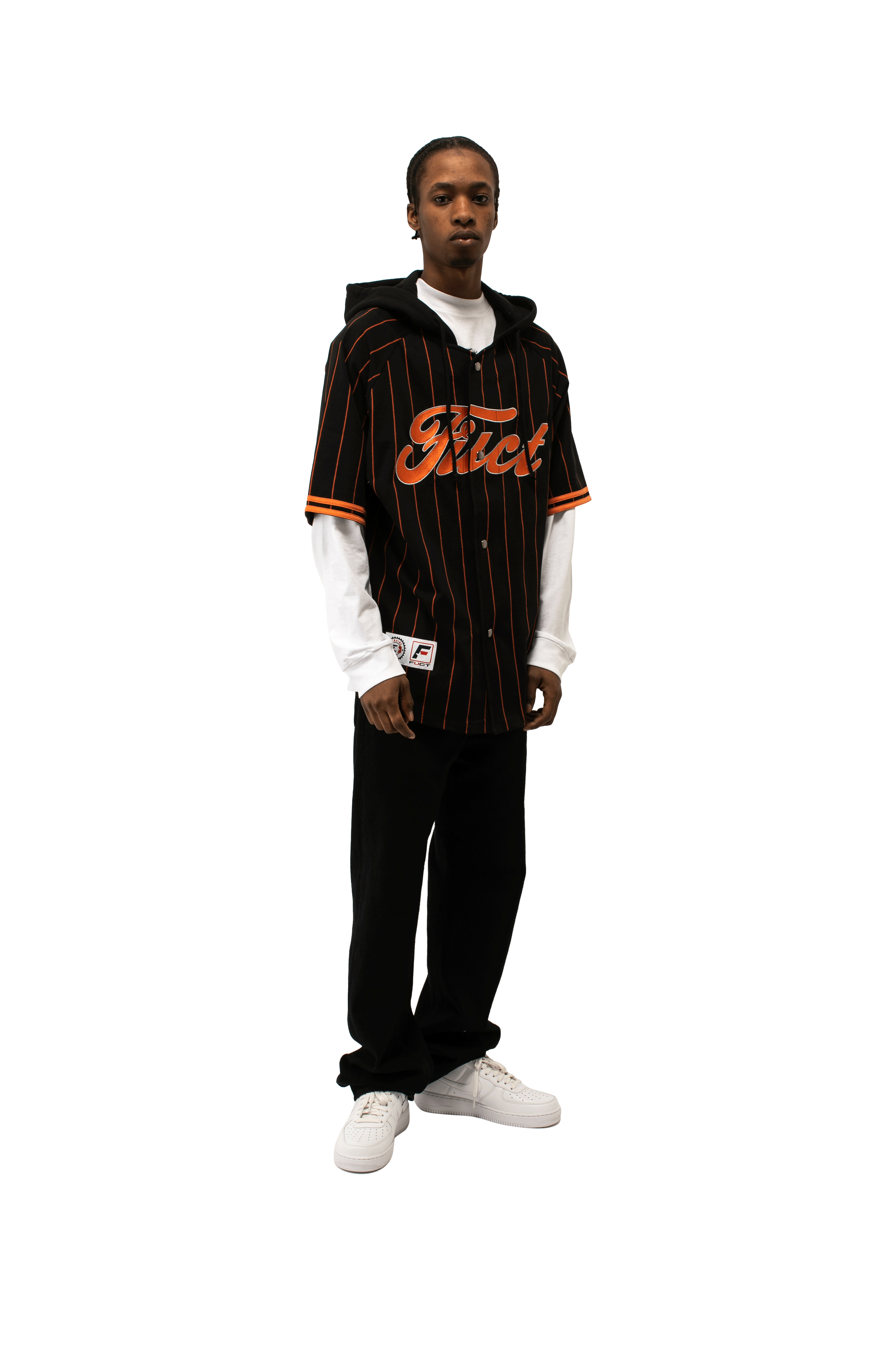 Hooded Baseball Shirt