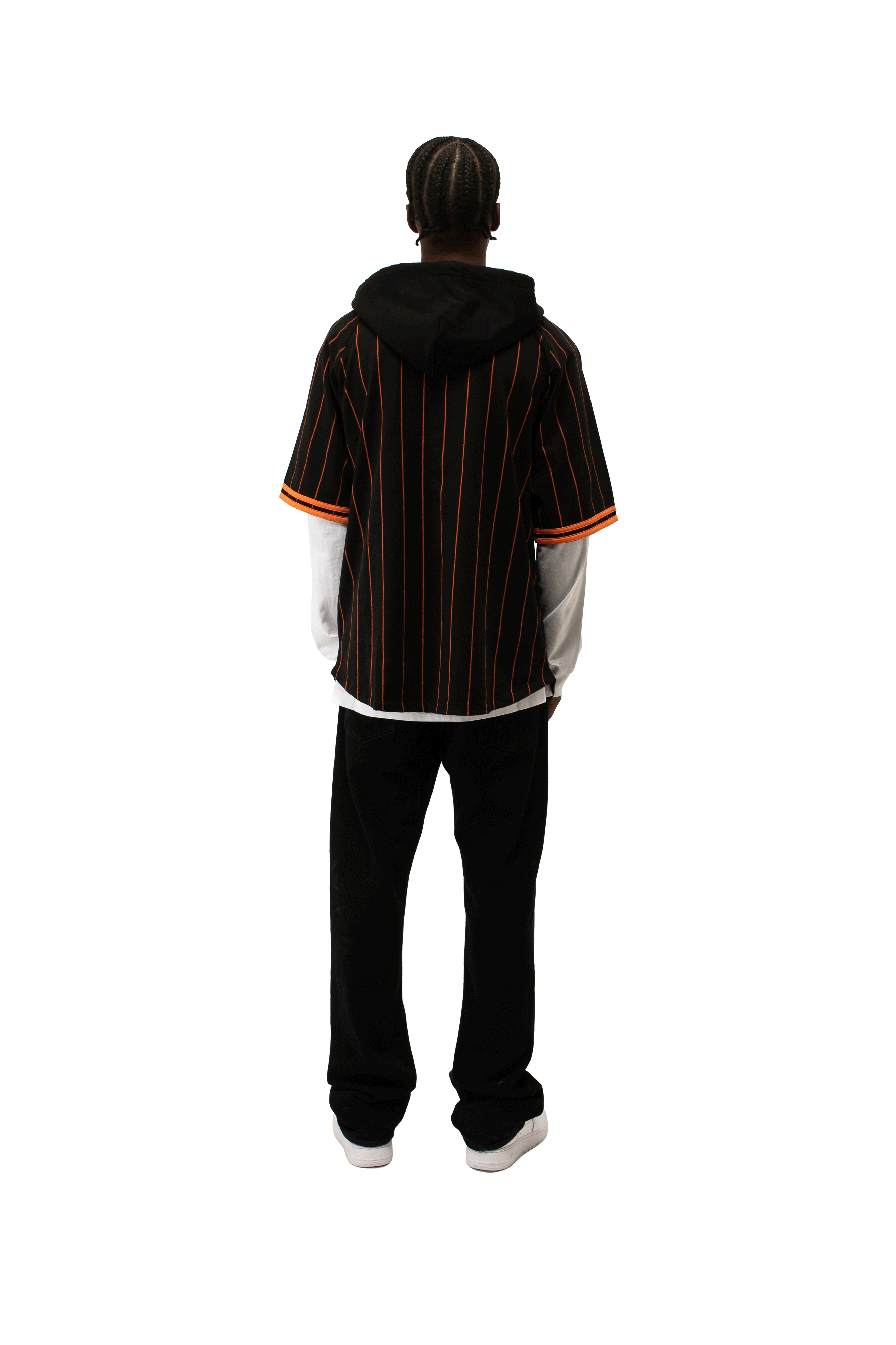 Hooded Baseball Shirt