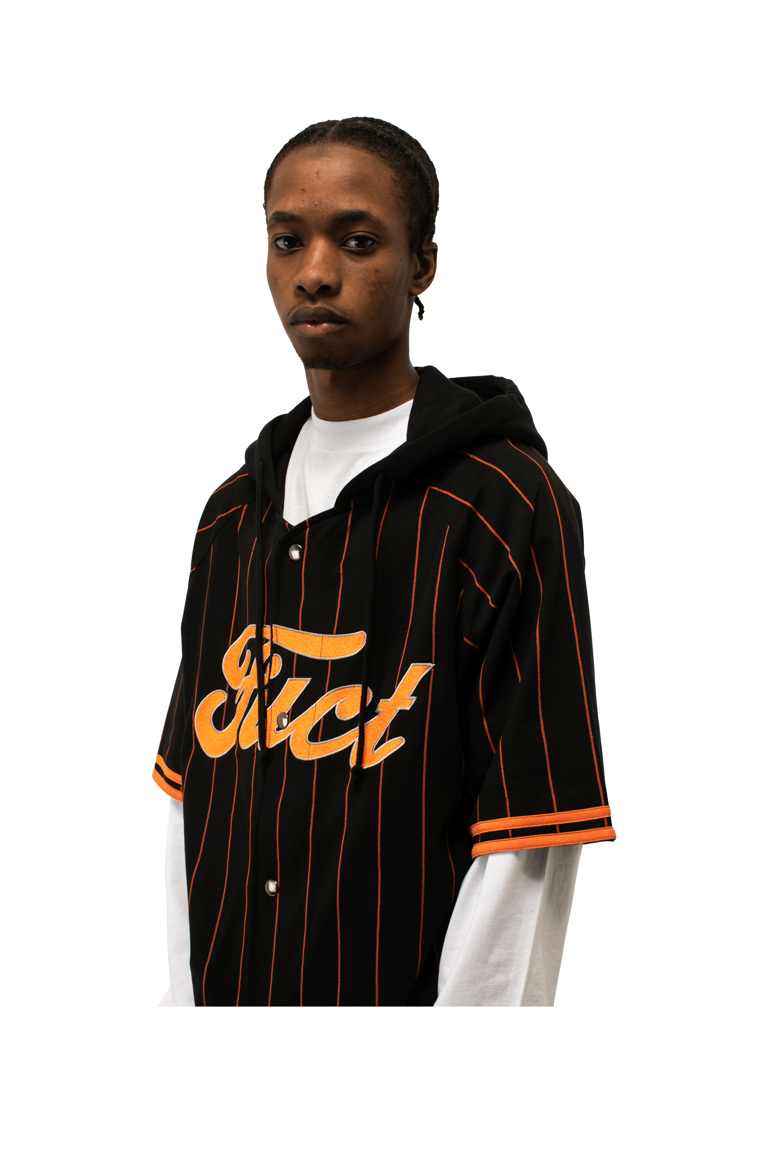 Hooded Baseball Shirt