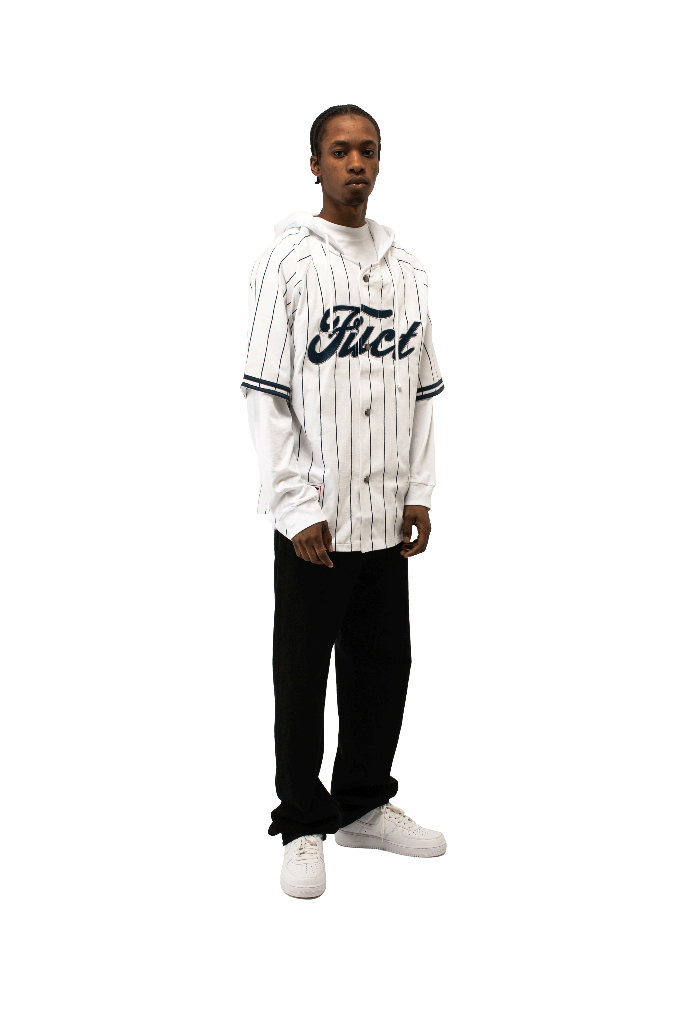 Hooded Baseball Shirt