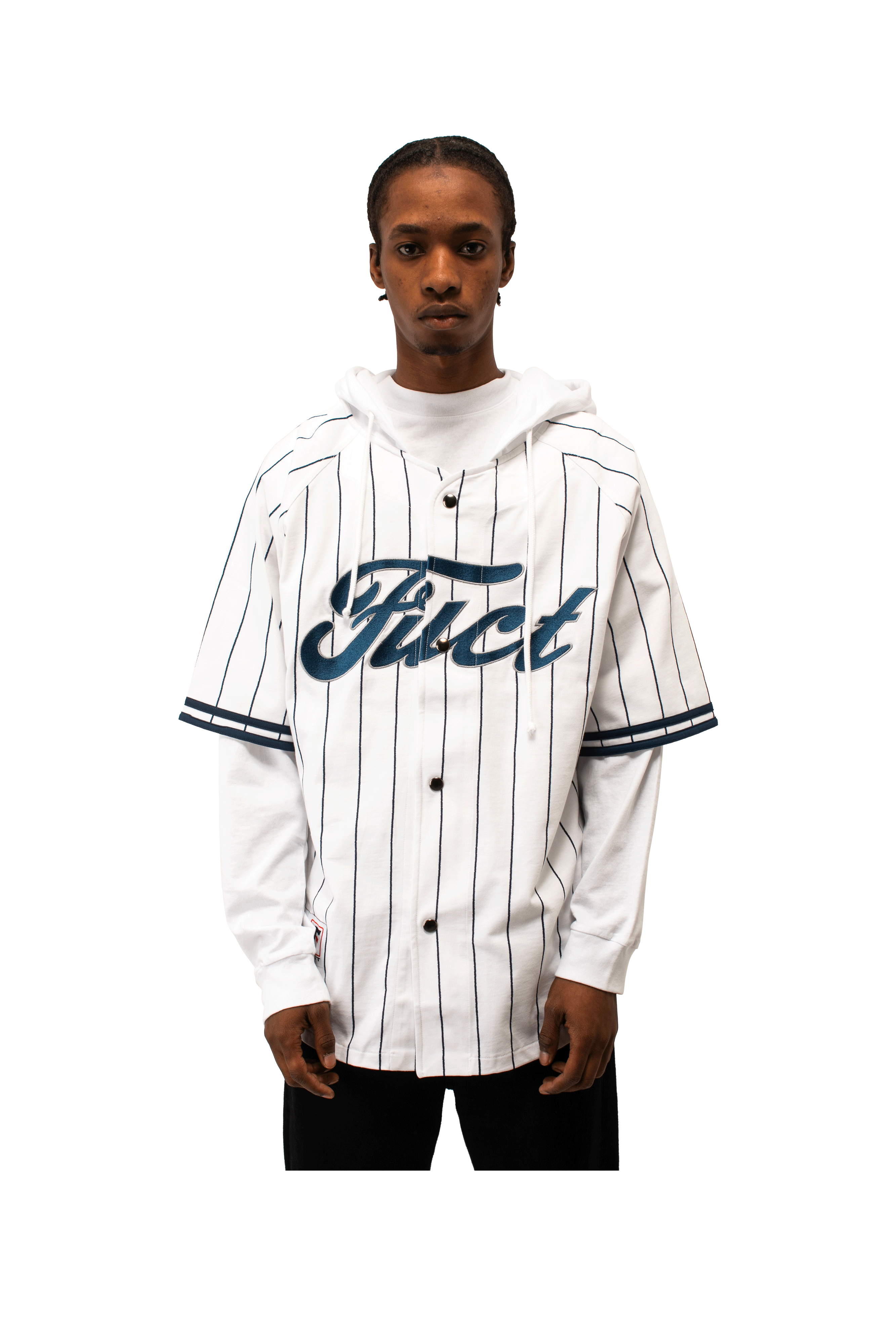 Hooded Baseball Shirt