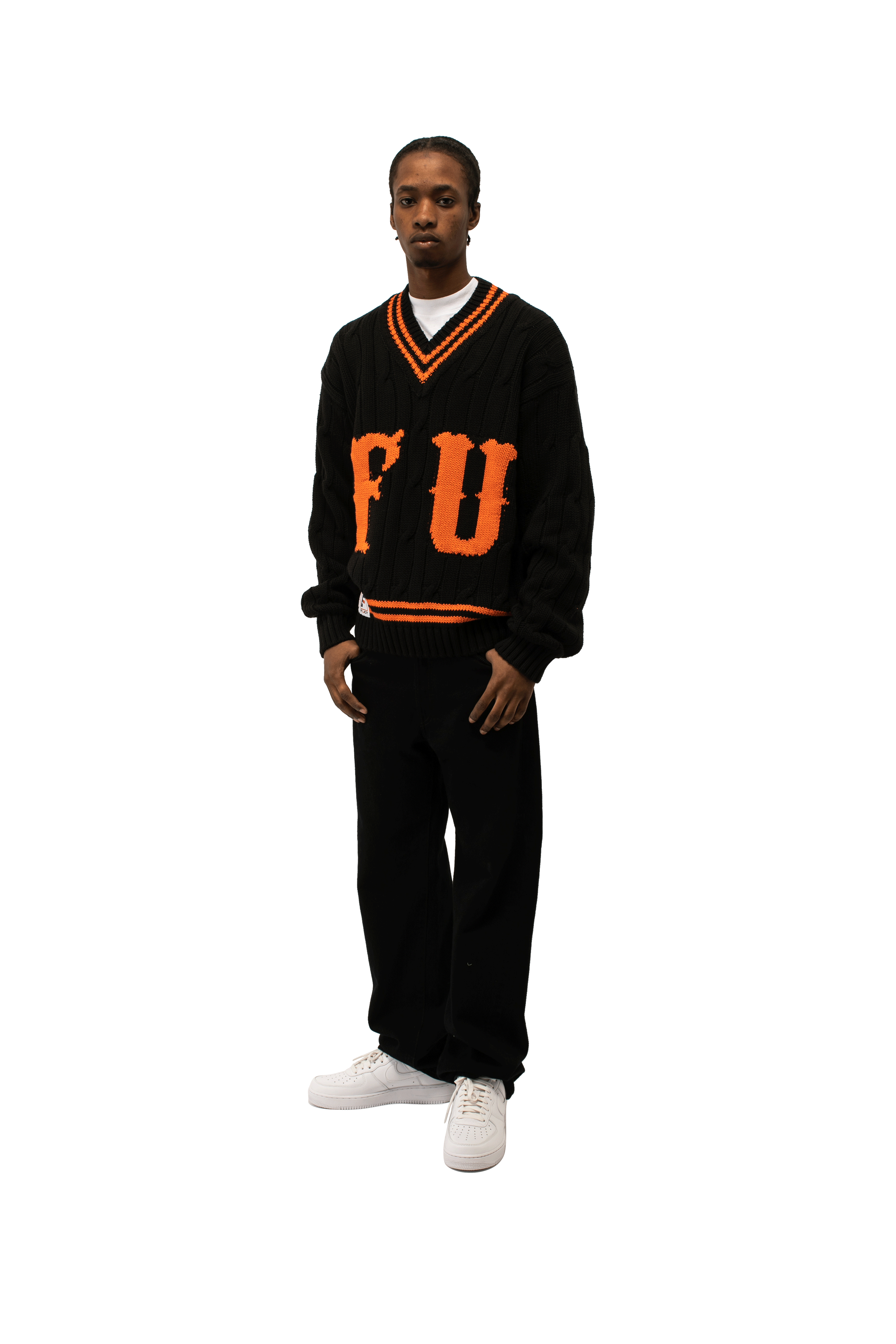 V Neck Letterman