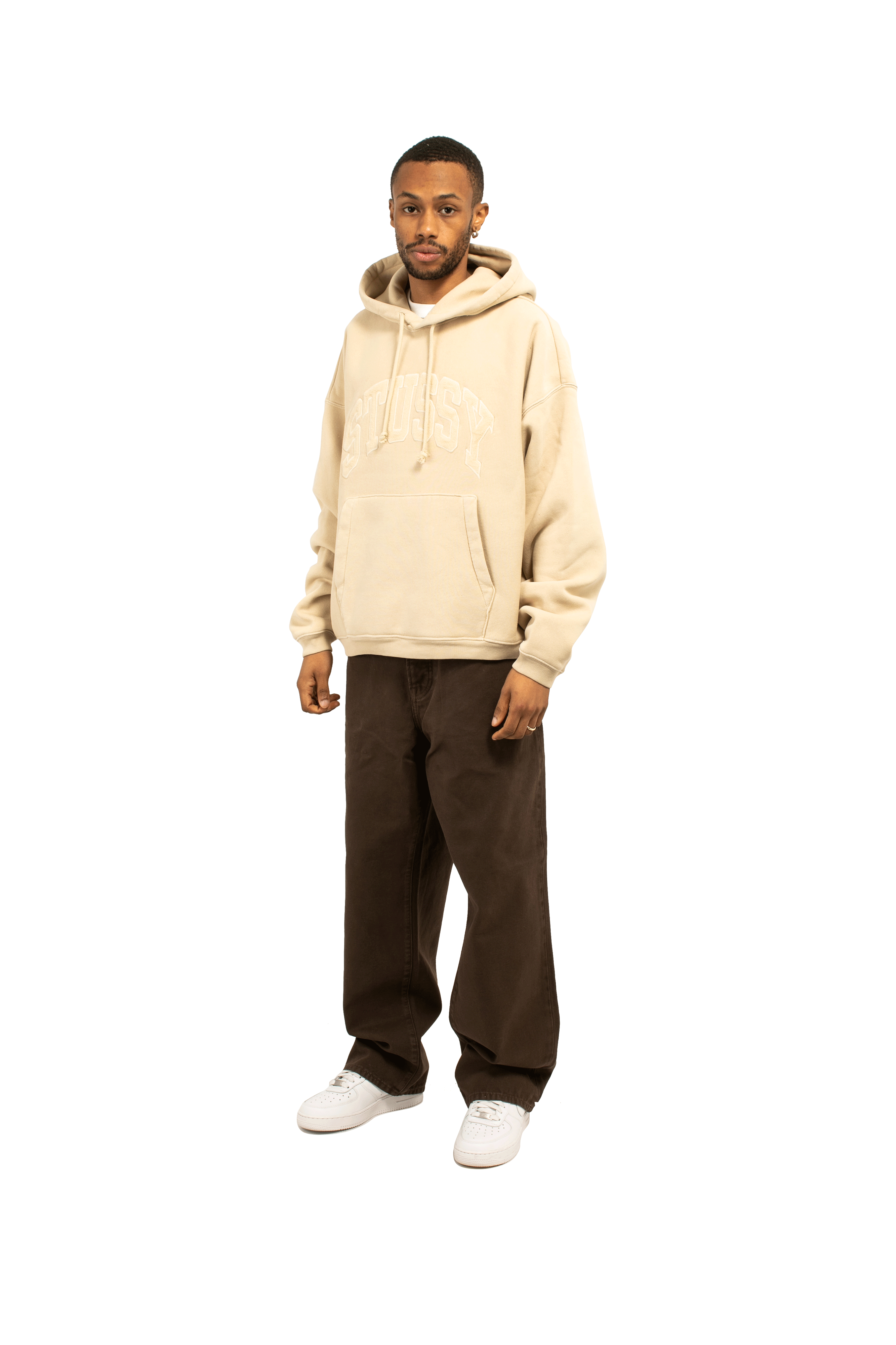 Embroidered Relaxed Hood