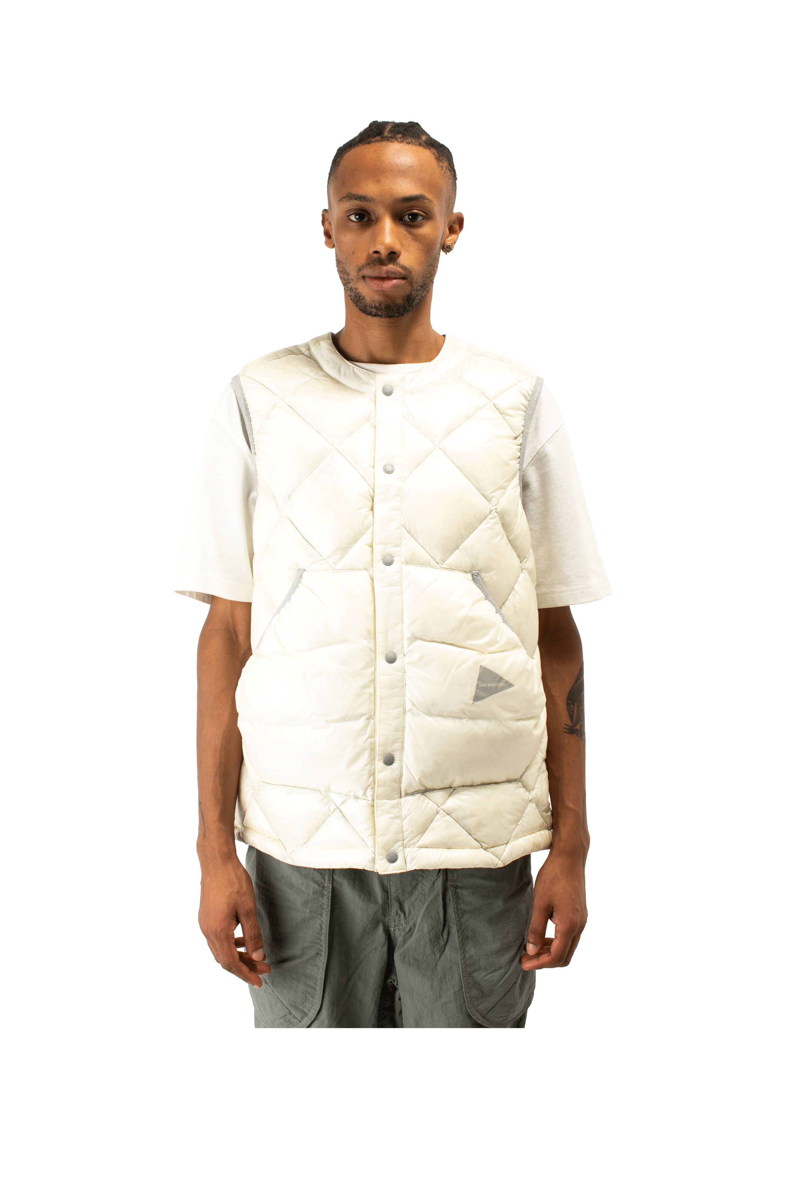 Diamond Stitch Down Vest