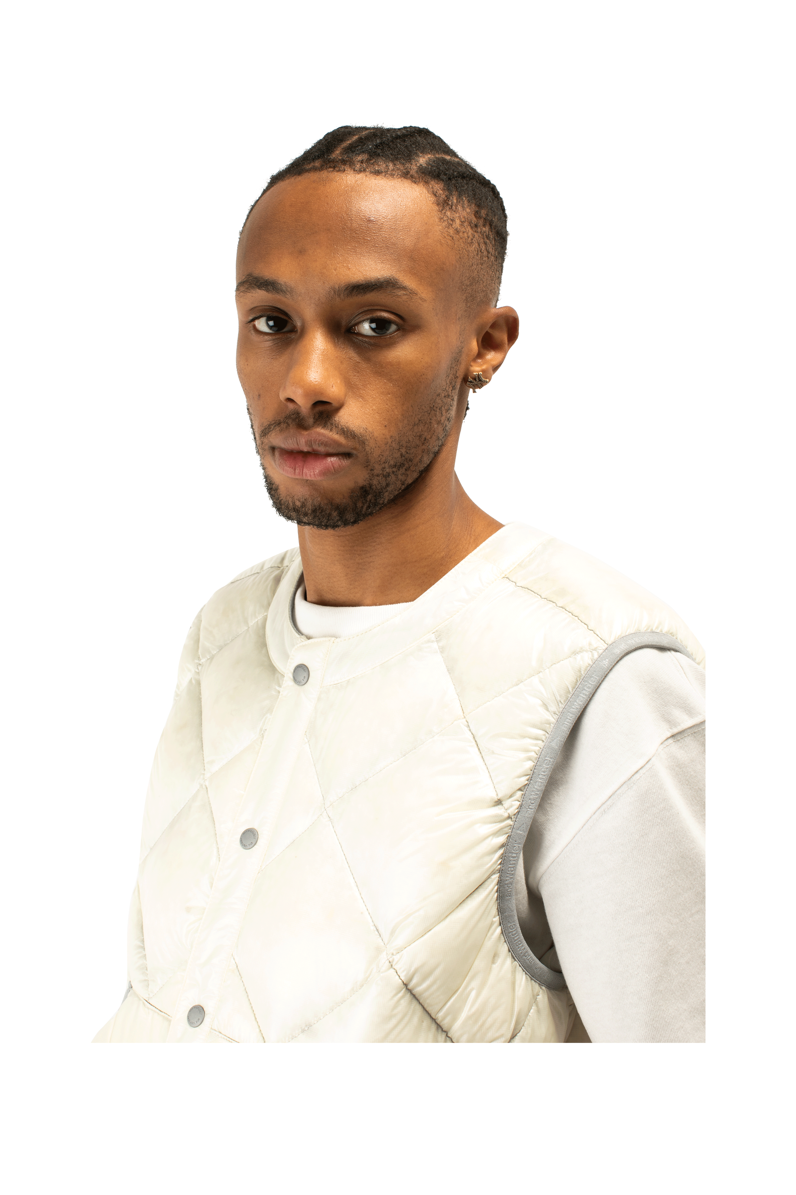 Diamond Stitch Down Vest