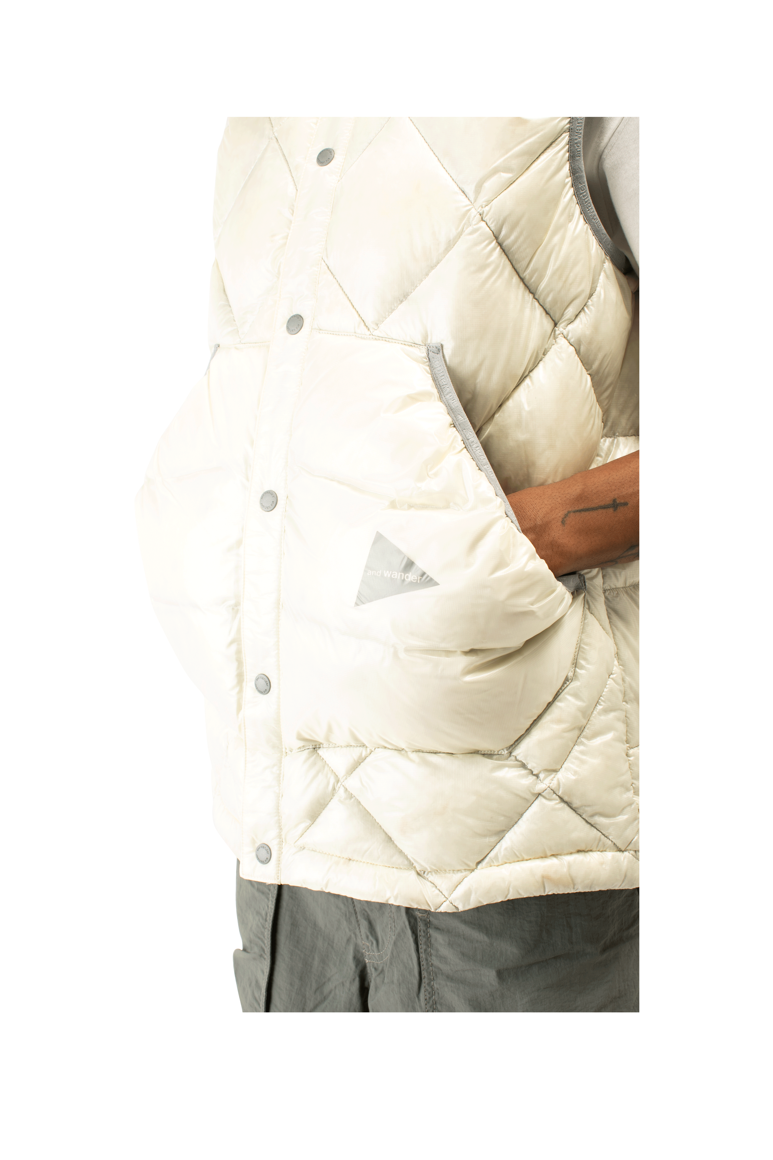 Diamond Stitch Down Vest