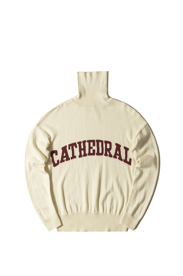 Cathedral Maglieria Cathedral Turtleneck Bianco 7909#T-NECK#WHITE#XS - One Block Down