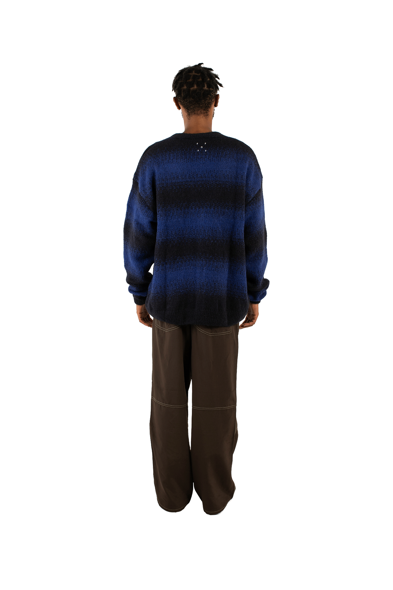 Striped Knitted Cardigan
