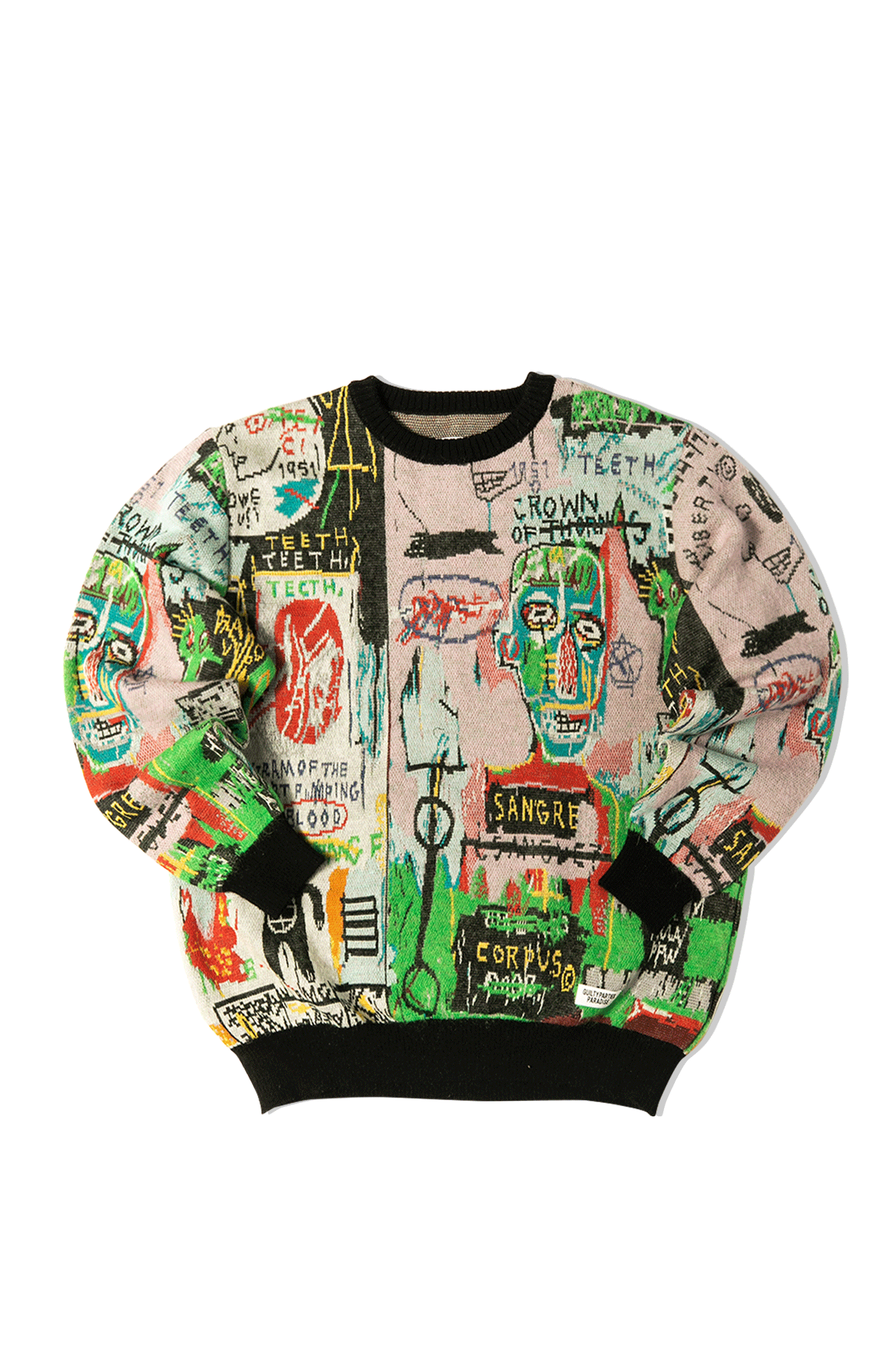 Jean Michel Basquiat Cardigan