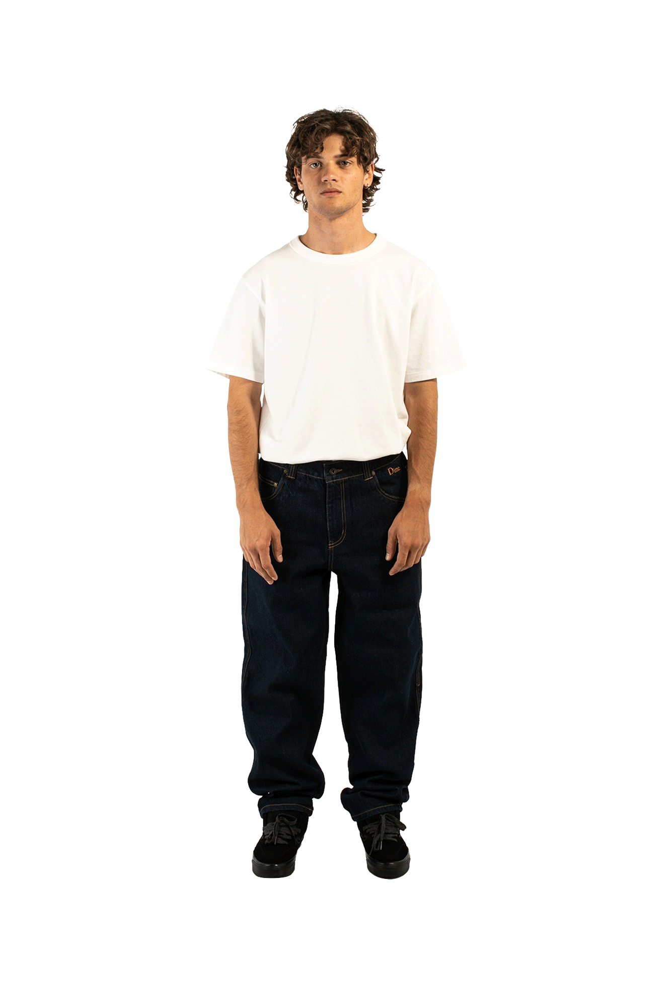 Relaxed Denim Pants