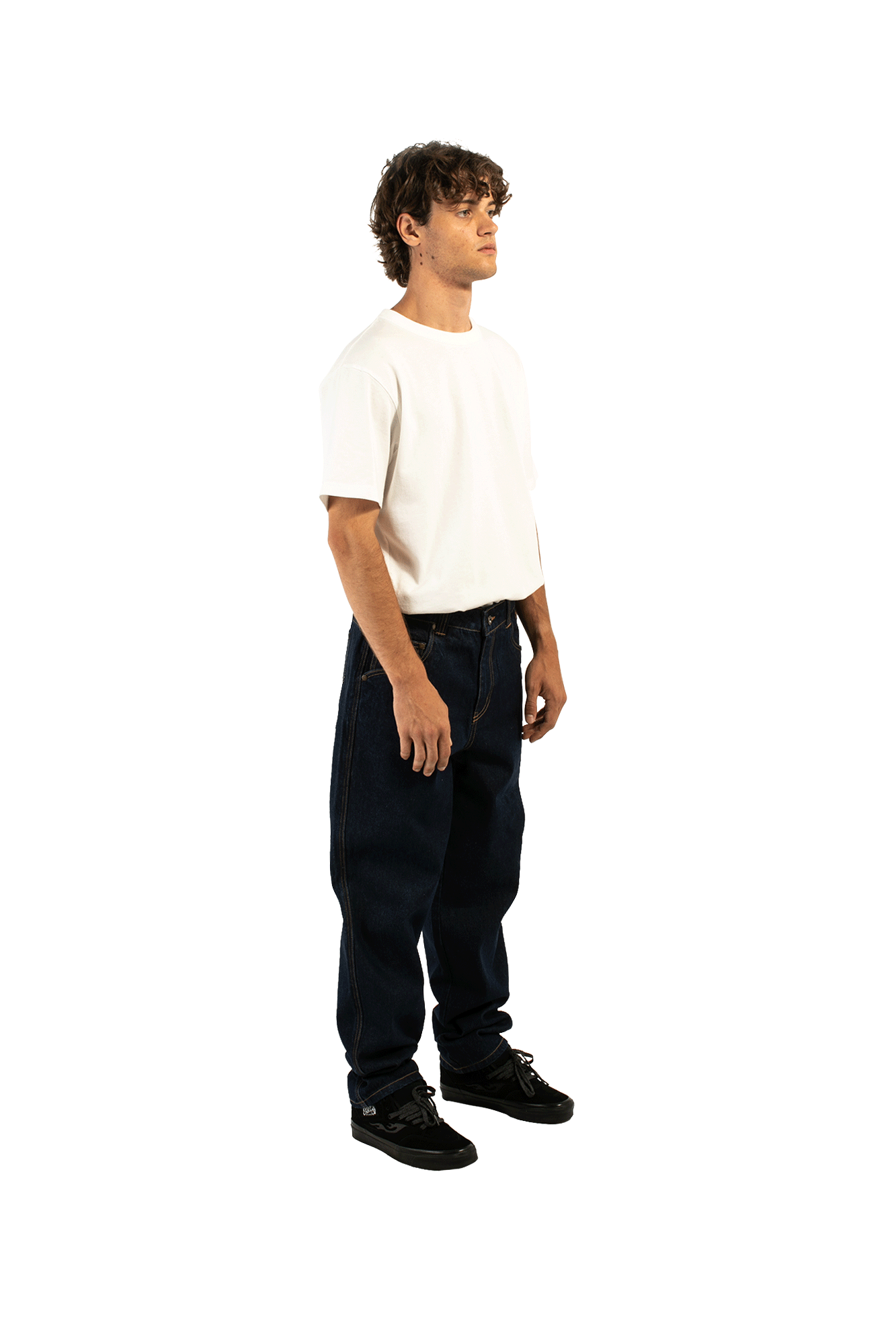 Relaxed Denim Pants