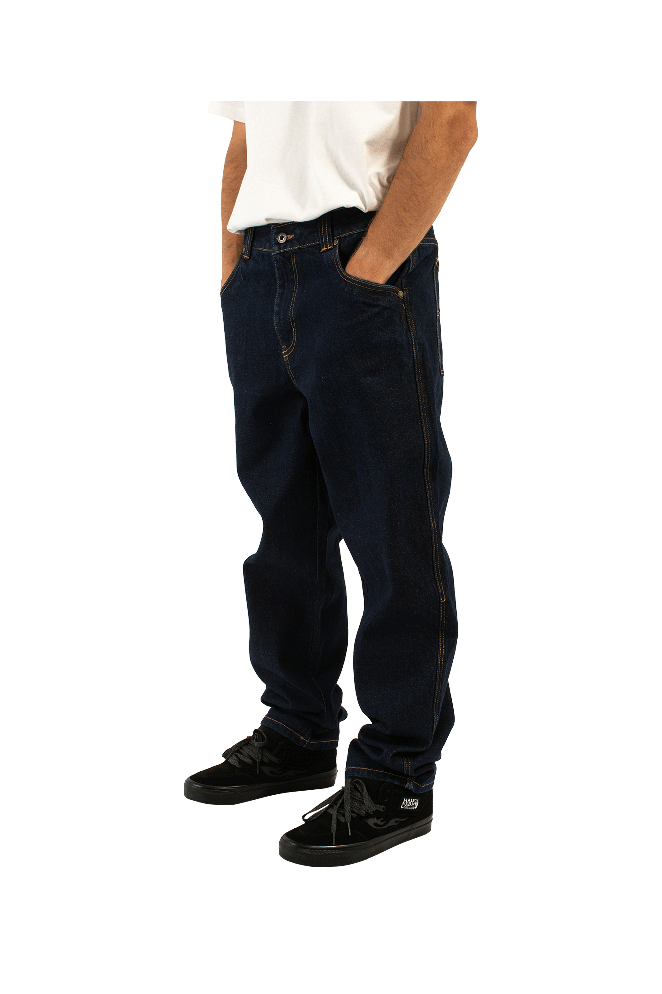 Relaxed Denim Pants