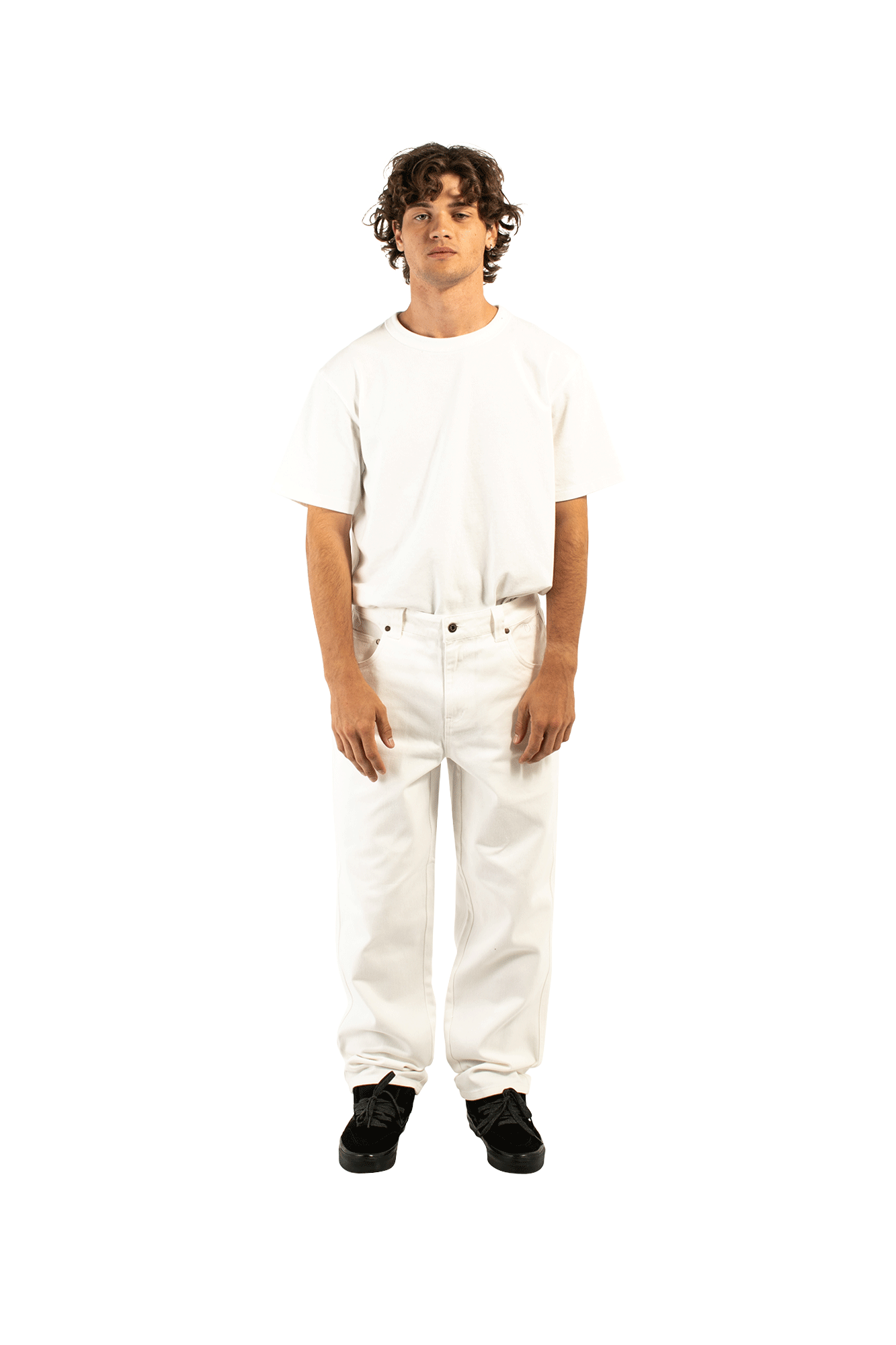 Relaxed Denim Pants