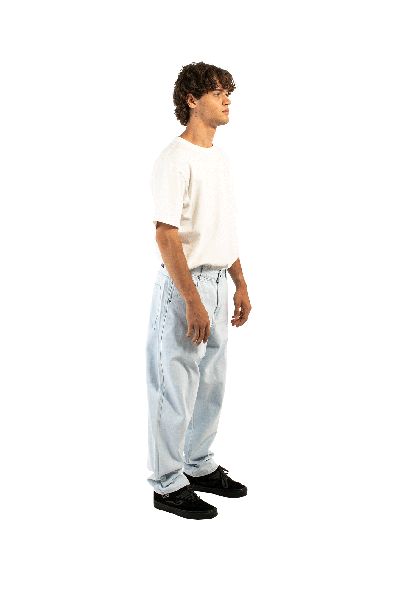Baggy Denim Pants