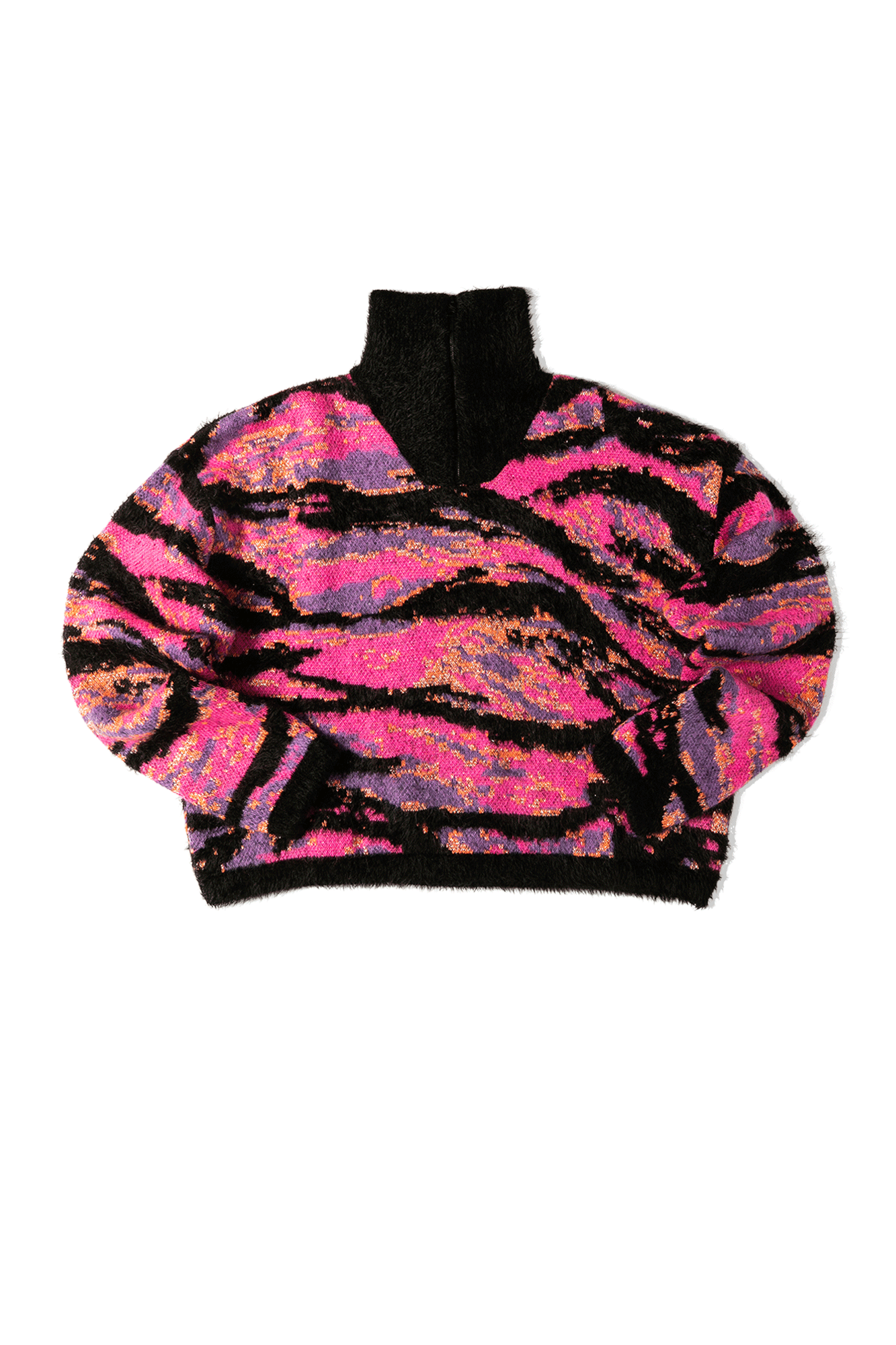 Jacquard Tiger Knitted Swater
