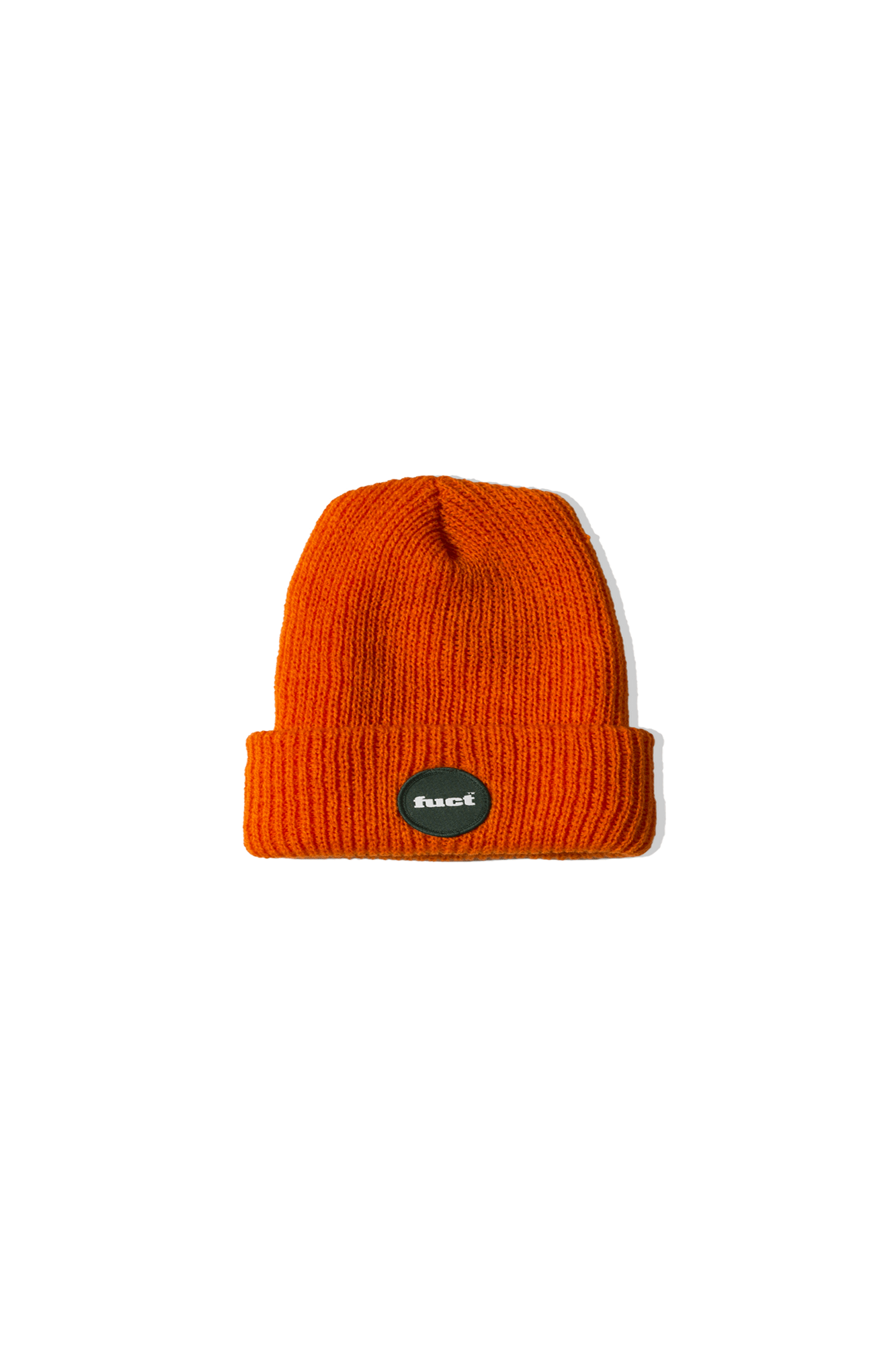 Fuct Cappelli CIRCLE LOGO BEANIE Arancione FFA19024#000#ORNG#OS - One Block Down