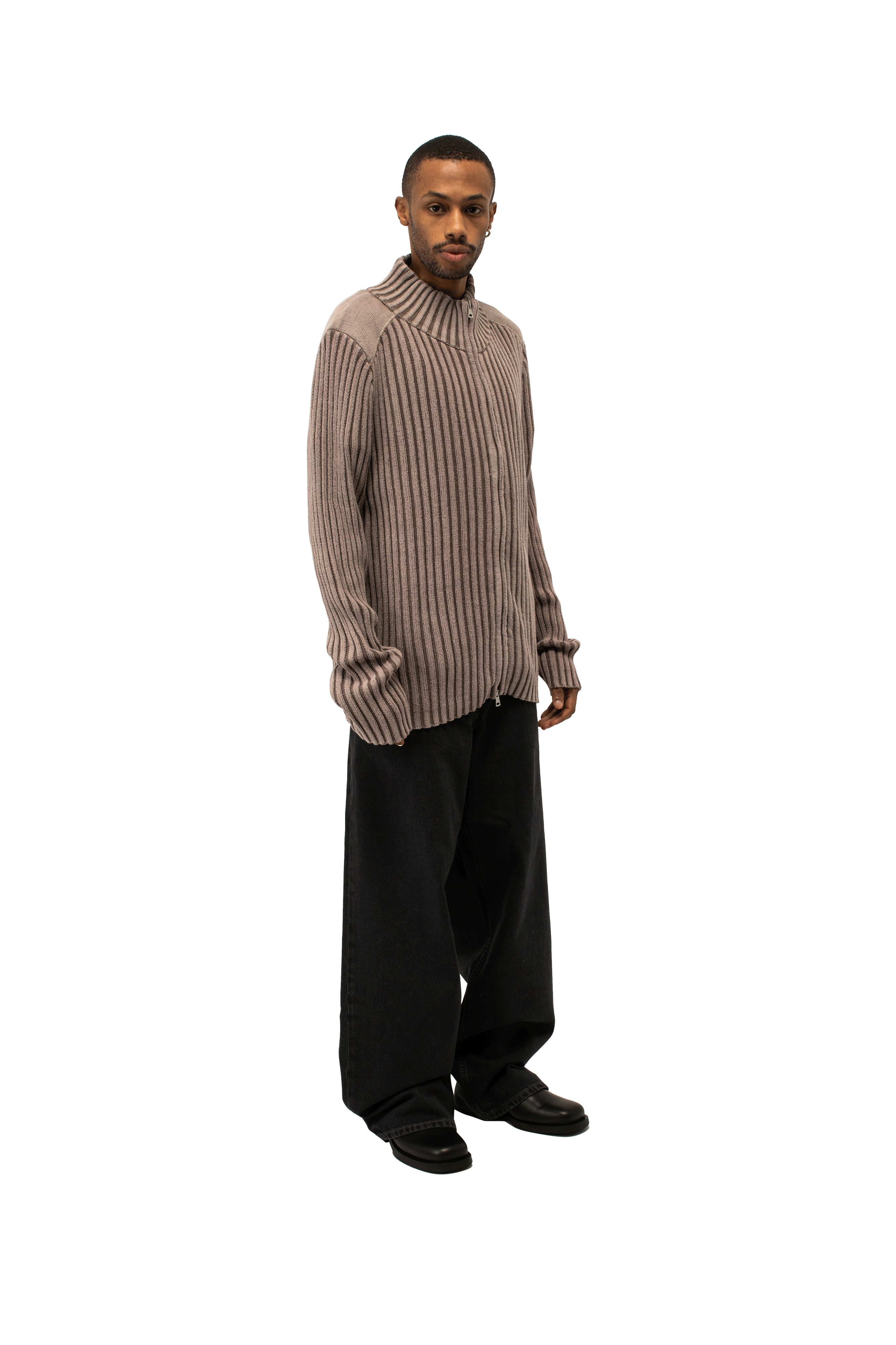 Classic Zip Cardigan