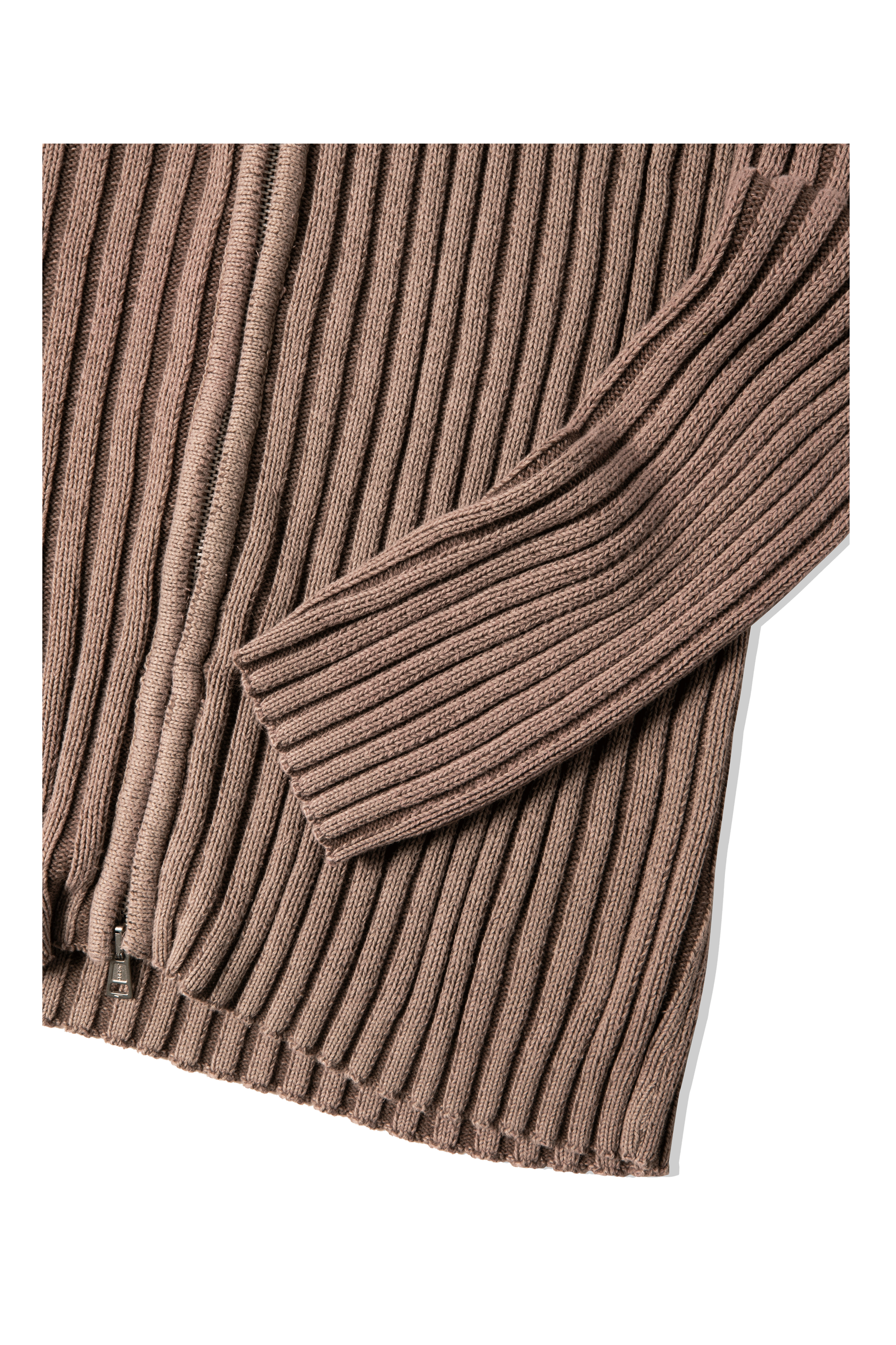 Classic Zip Cardigan