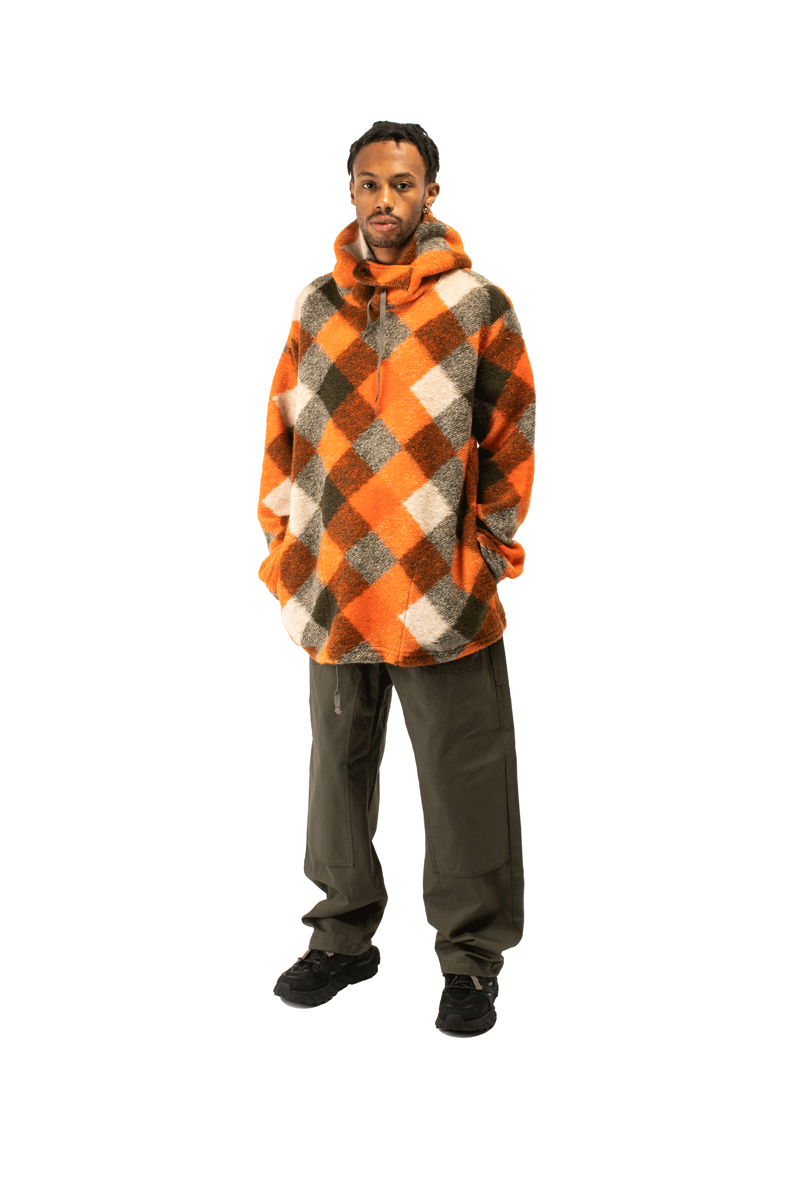 Diamond Hooded Sweatshirt