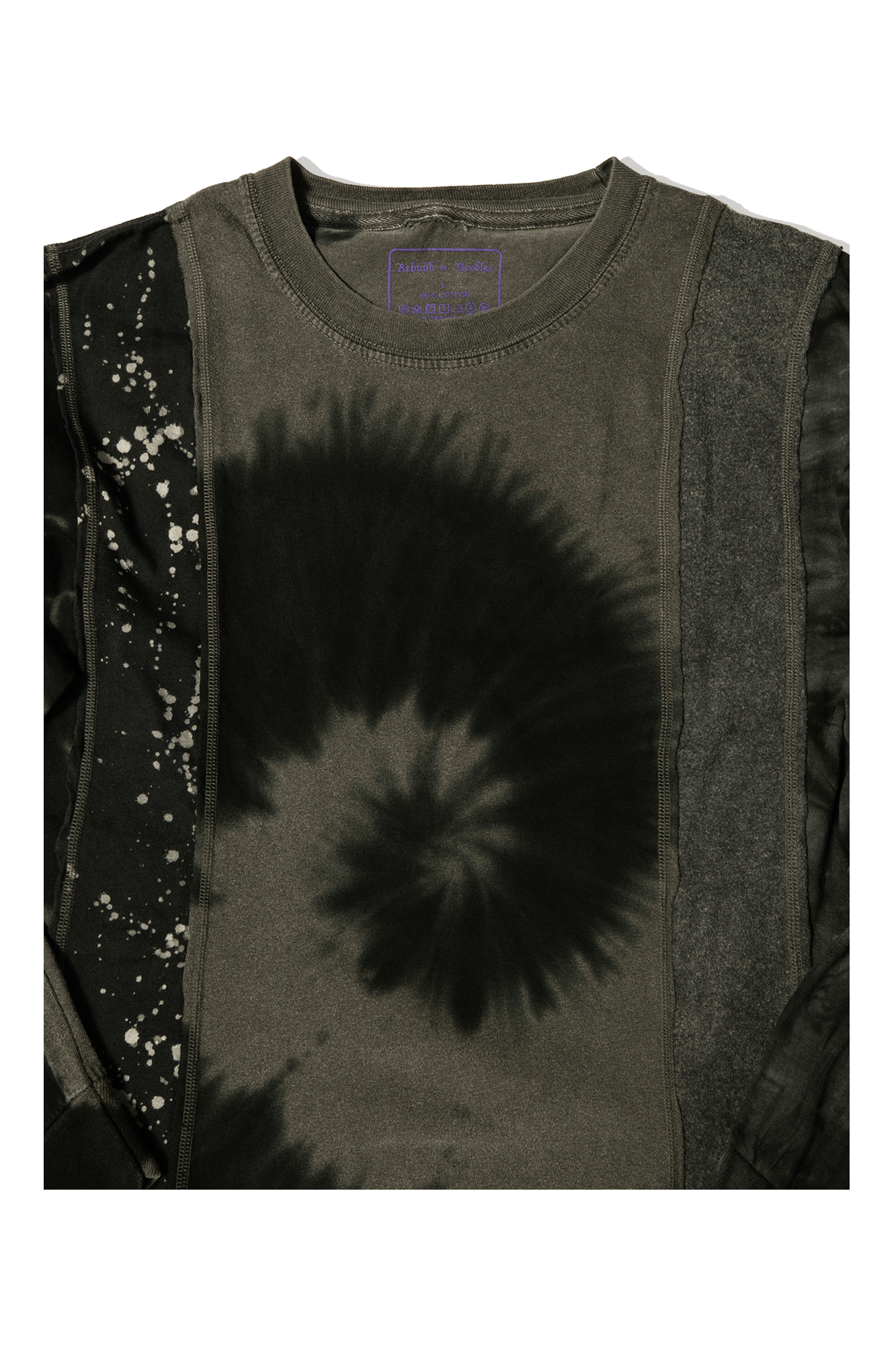 B&W Mishmash 5 Cuts Longsleeve Tee