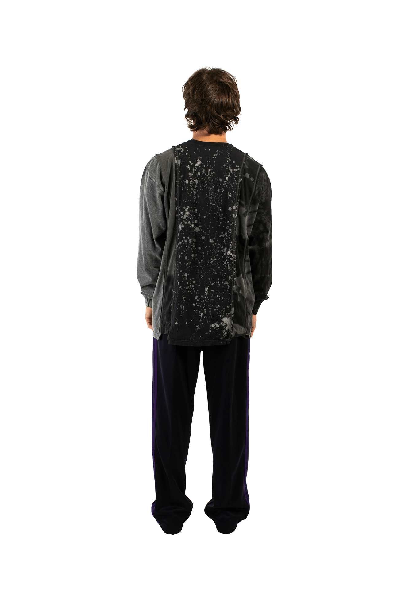 B&W Mishmash 5 Cuts Longsleeve Tee