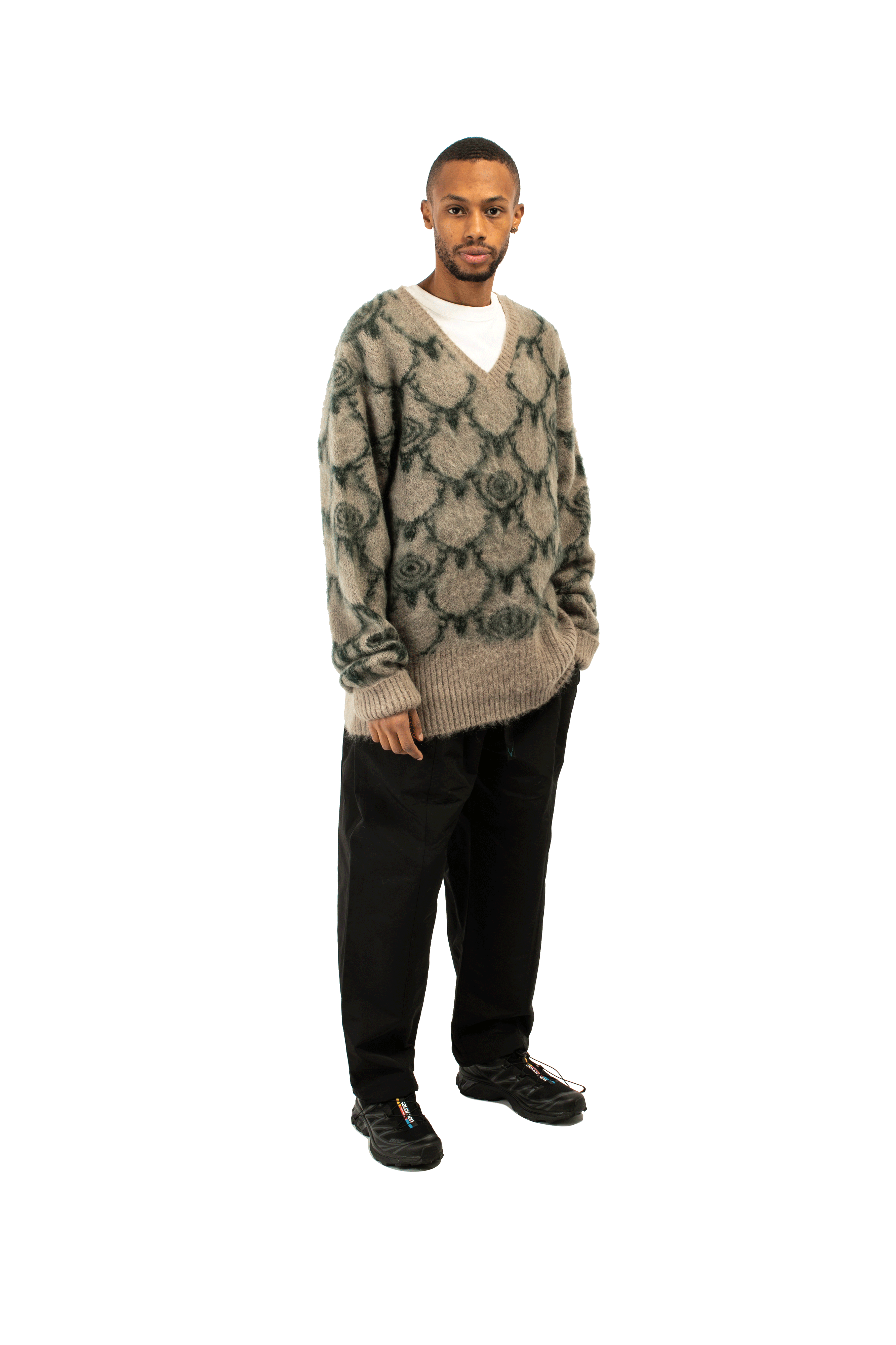Skull&Target Loose Fit V Neck Sweater
