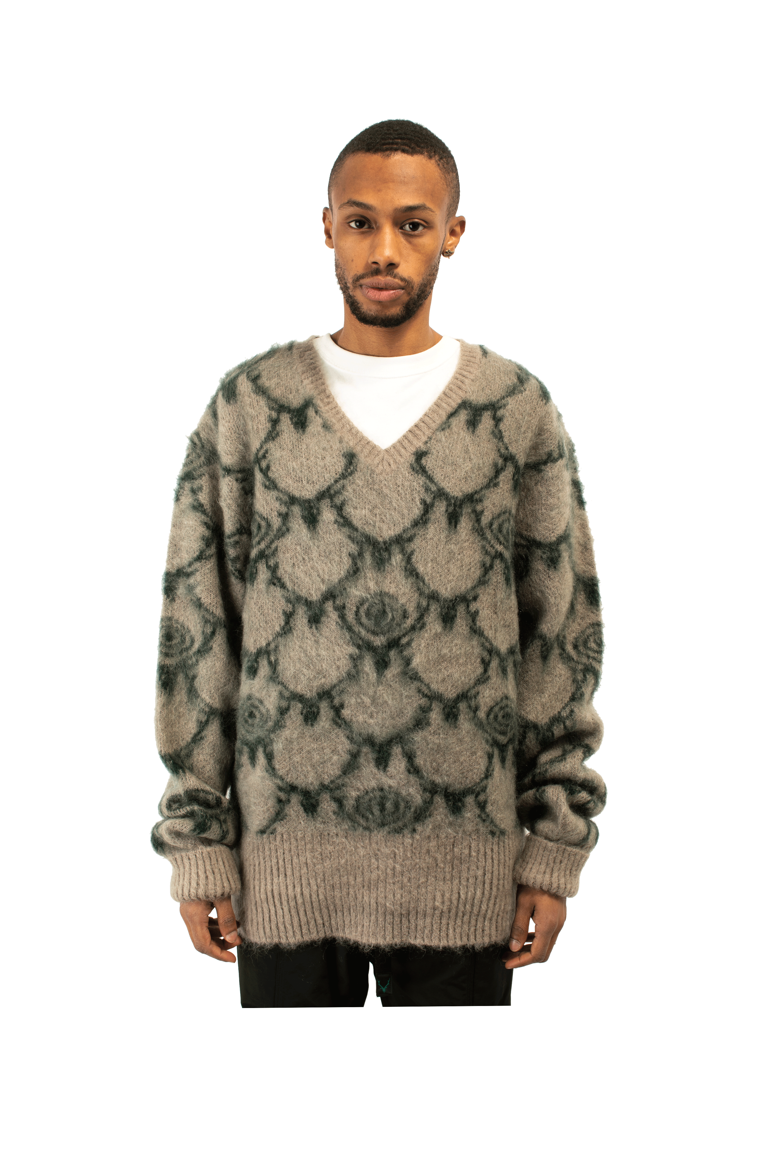 Skull&Target Loose Fit V Neck Sweater