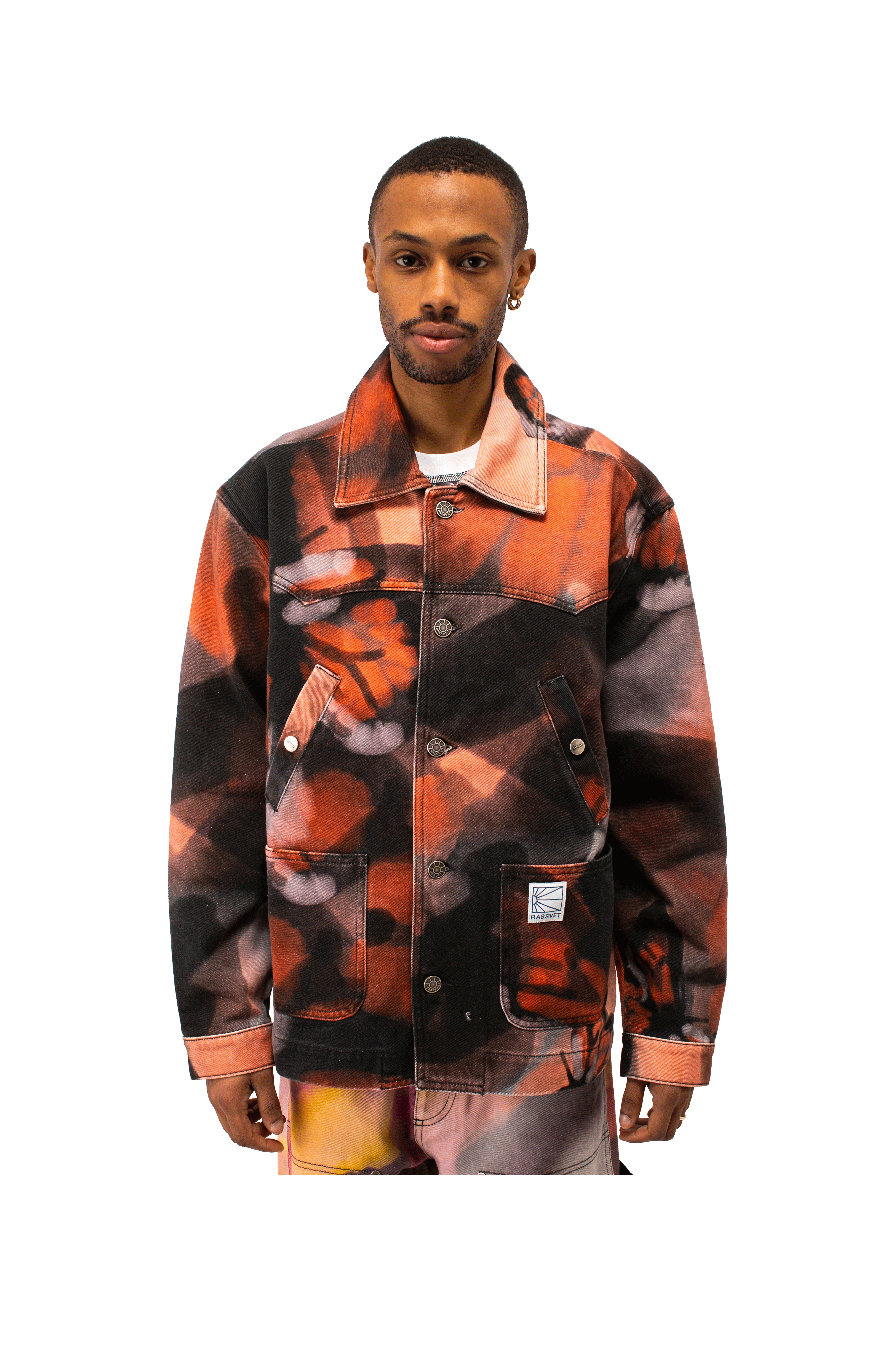 Butterfly All Over Print Jacket Woven
