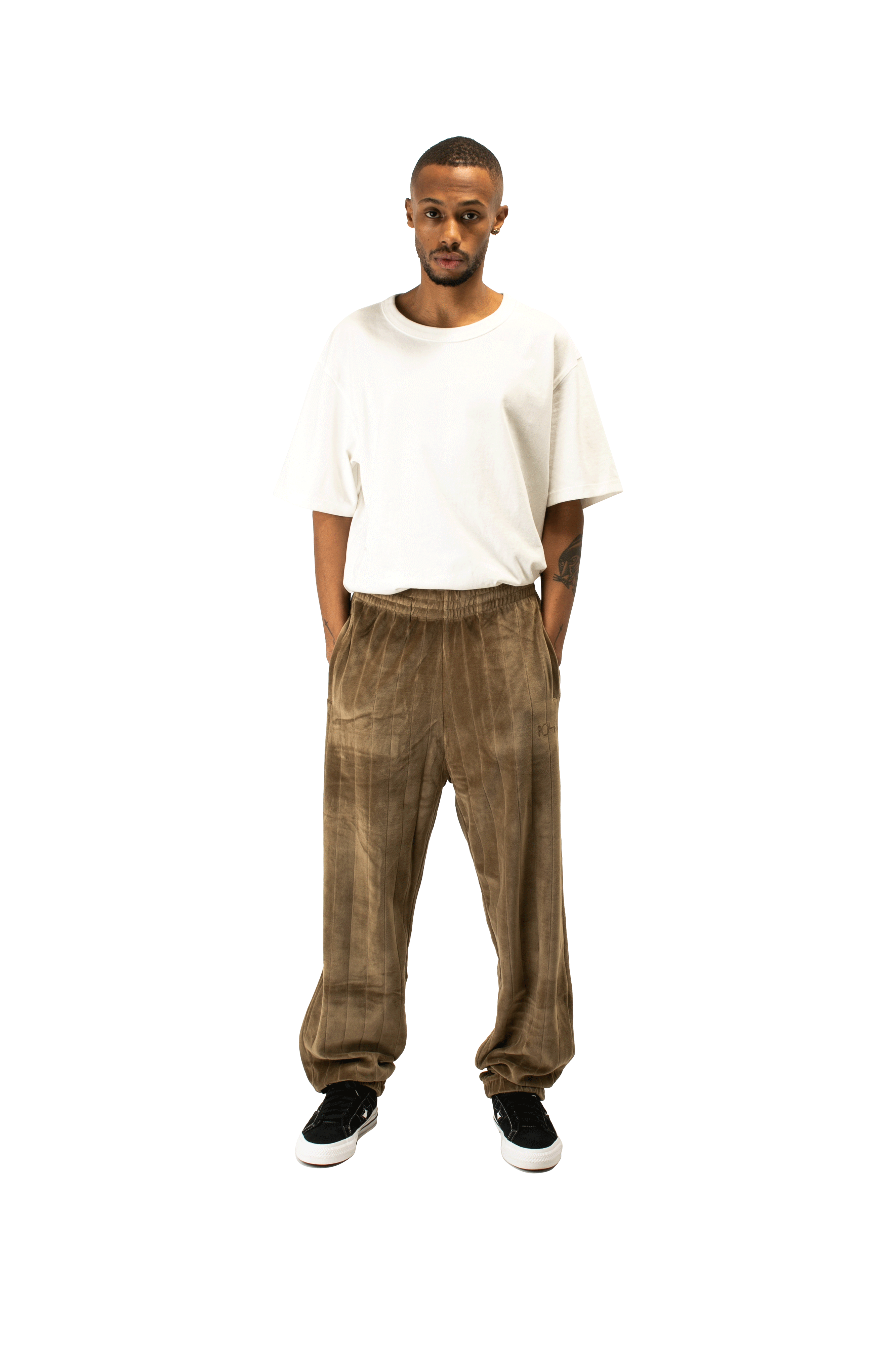 Sweatpant Stripe Velour