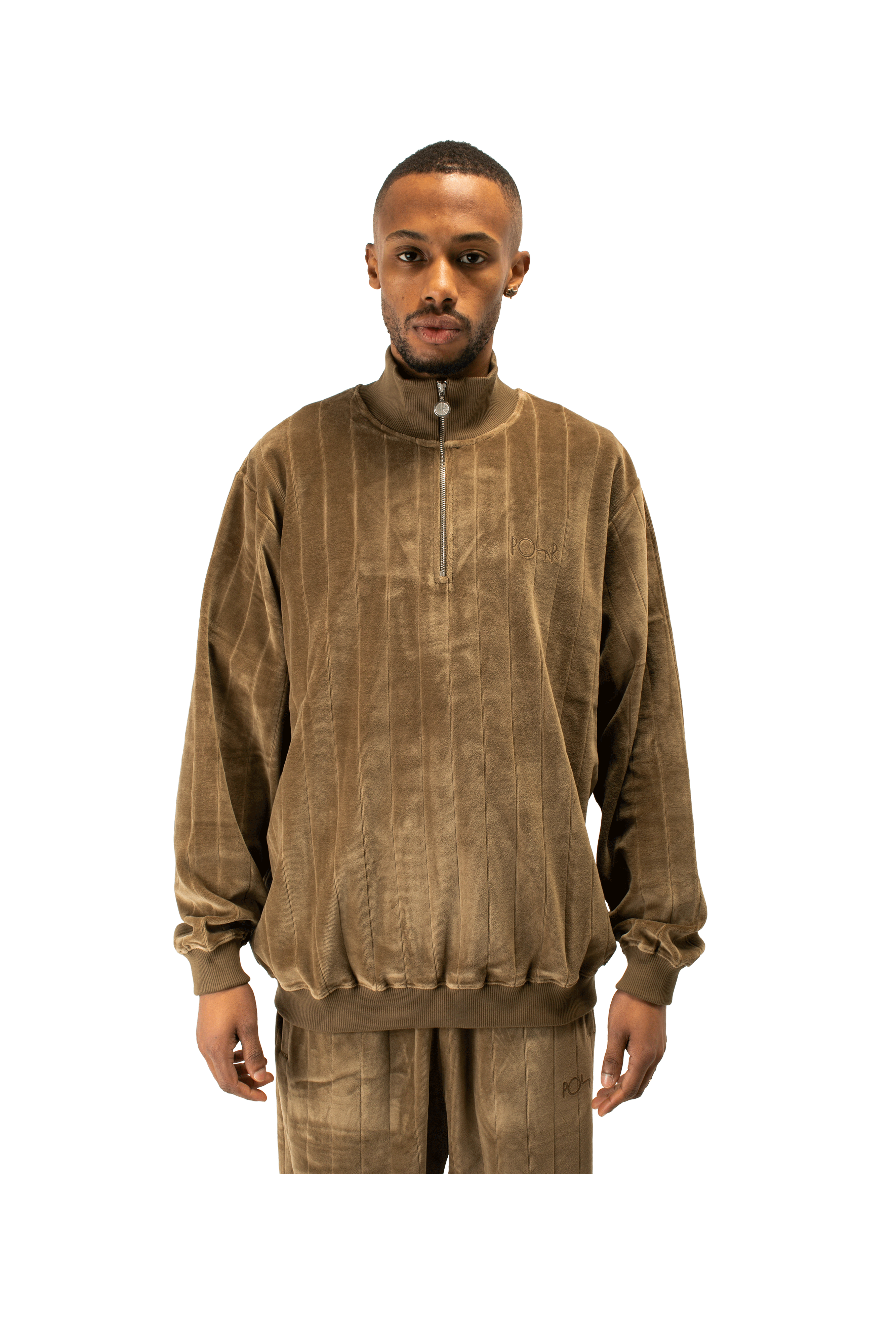 Zip Neck Sweatshirt