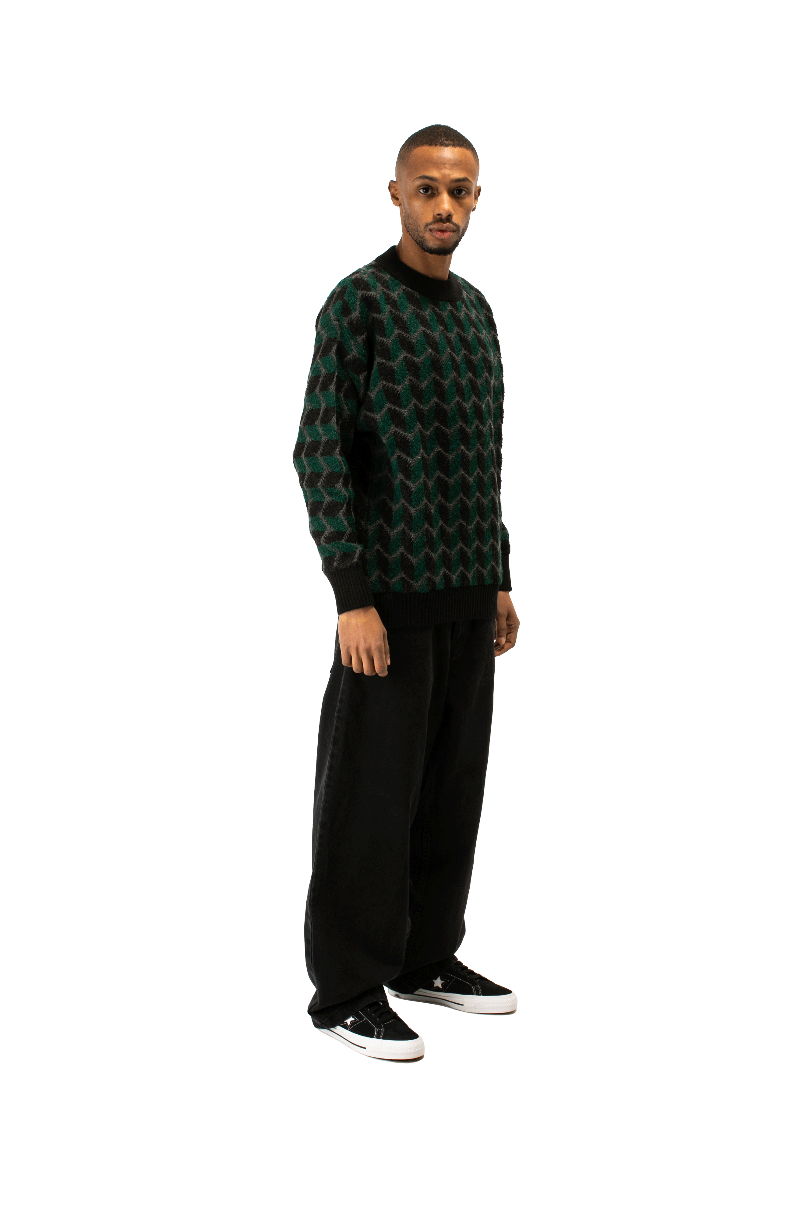 Zig Zag Knit Sweater