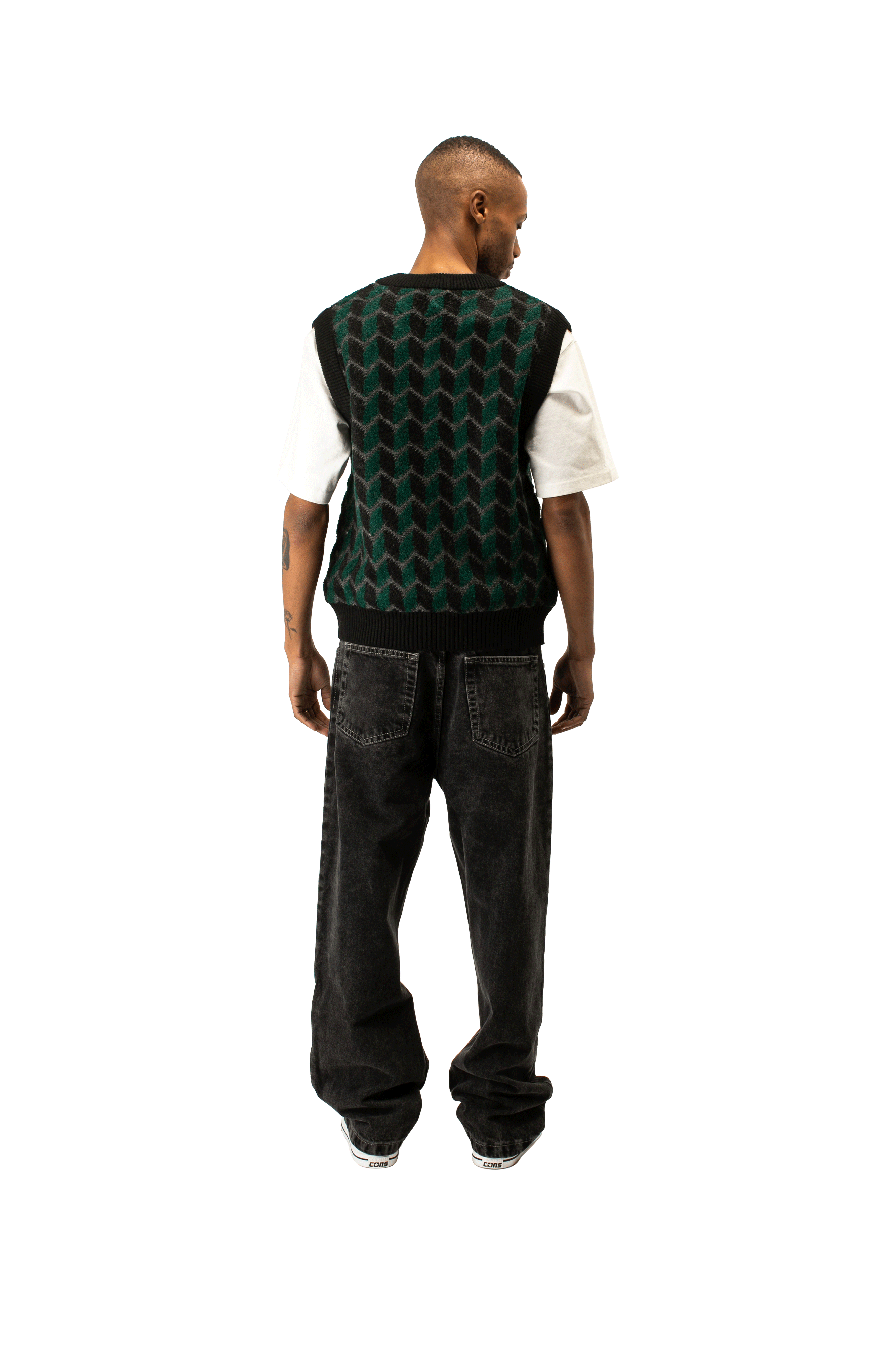 Zig Zag Knit Vest