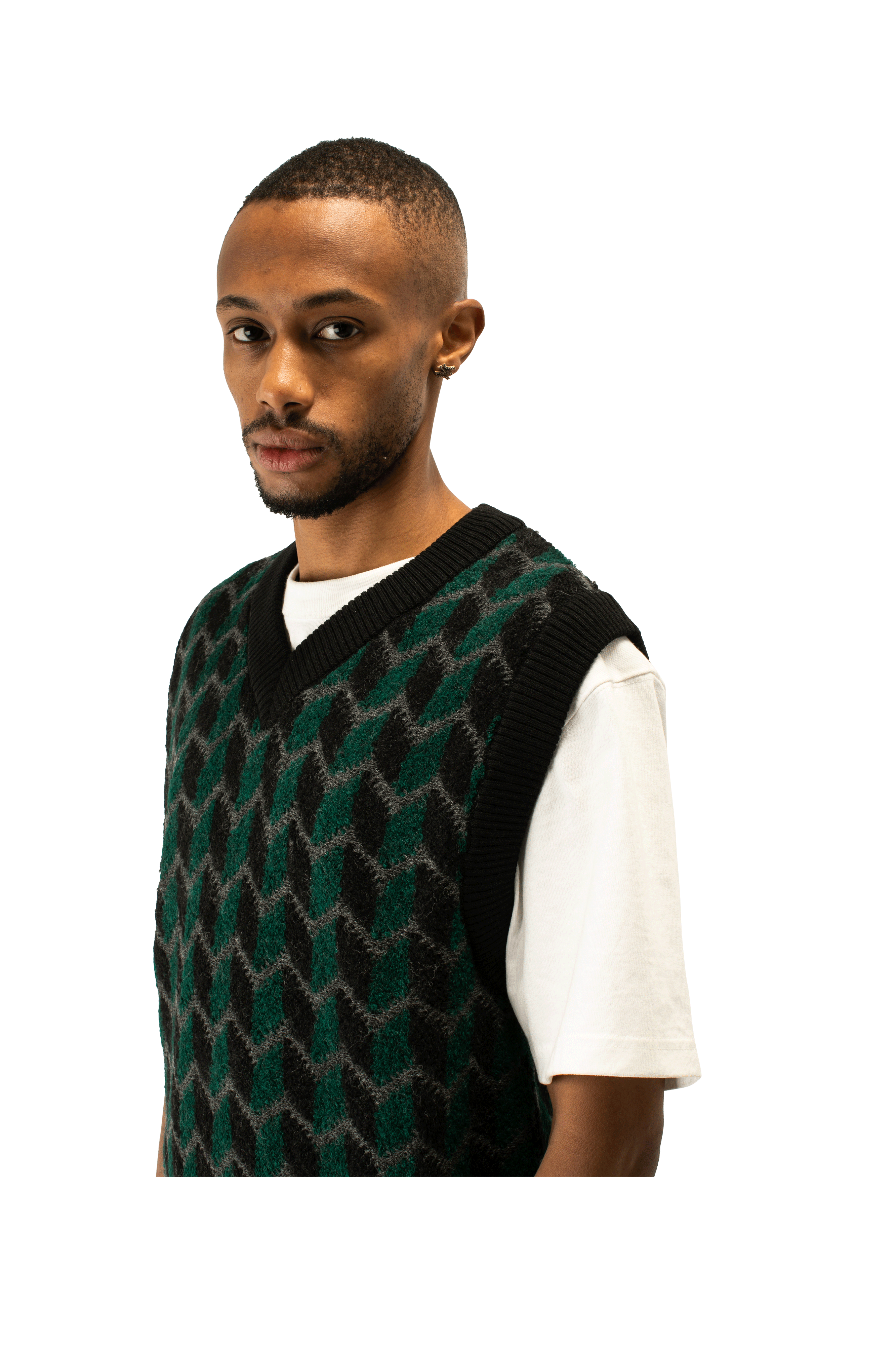 Zig Zag Knit Vest