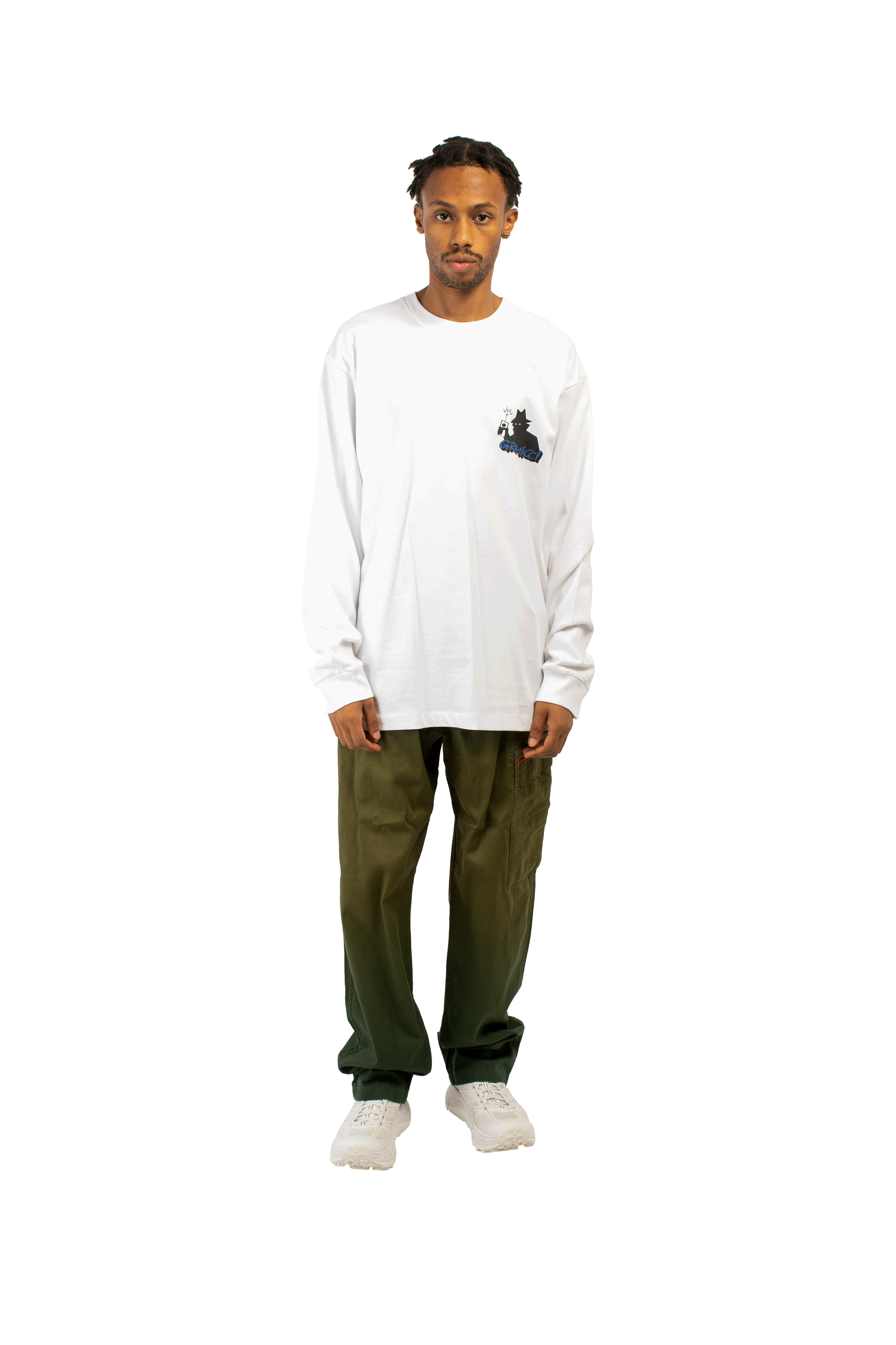 Records Longsleeve T-Shirt x Gramicci
