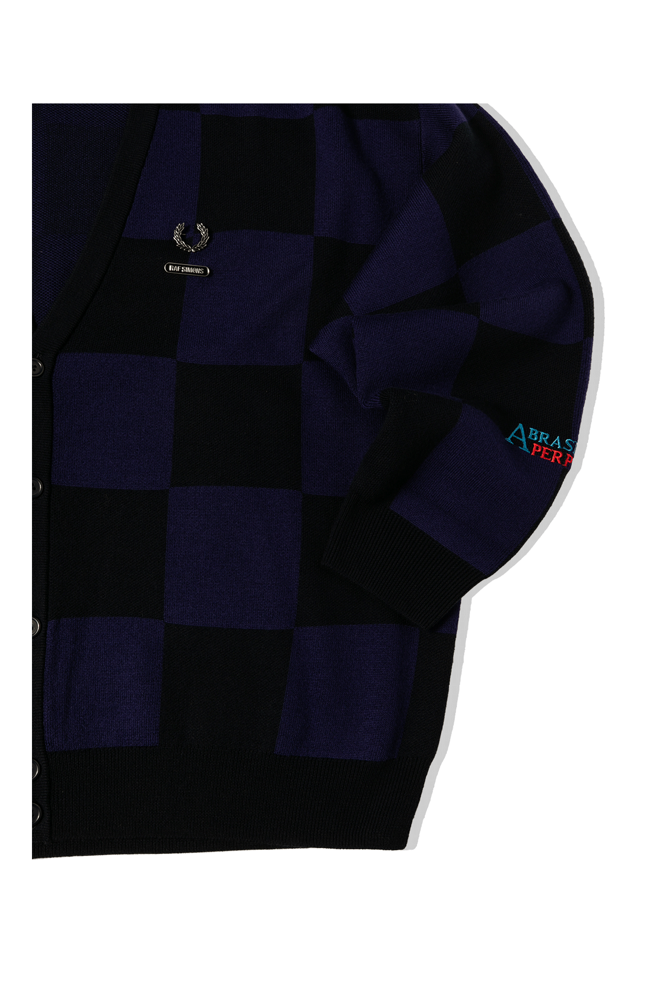 Checkerboard Cardigan x Raf Simons